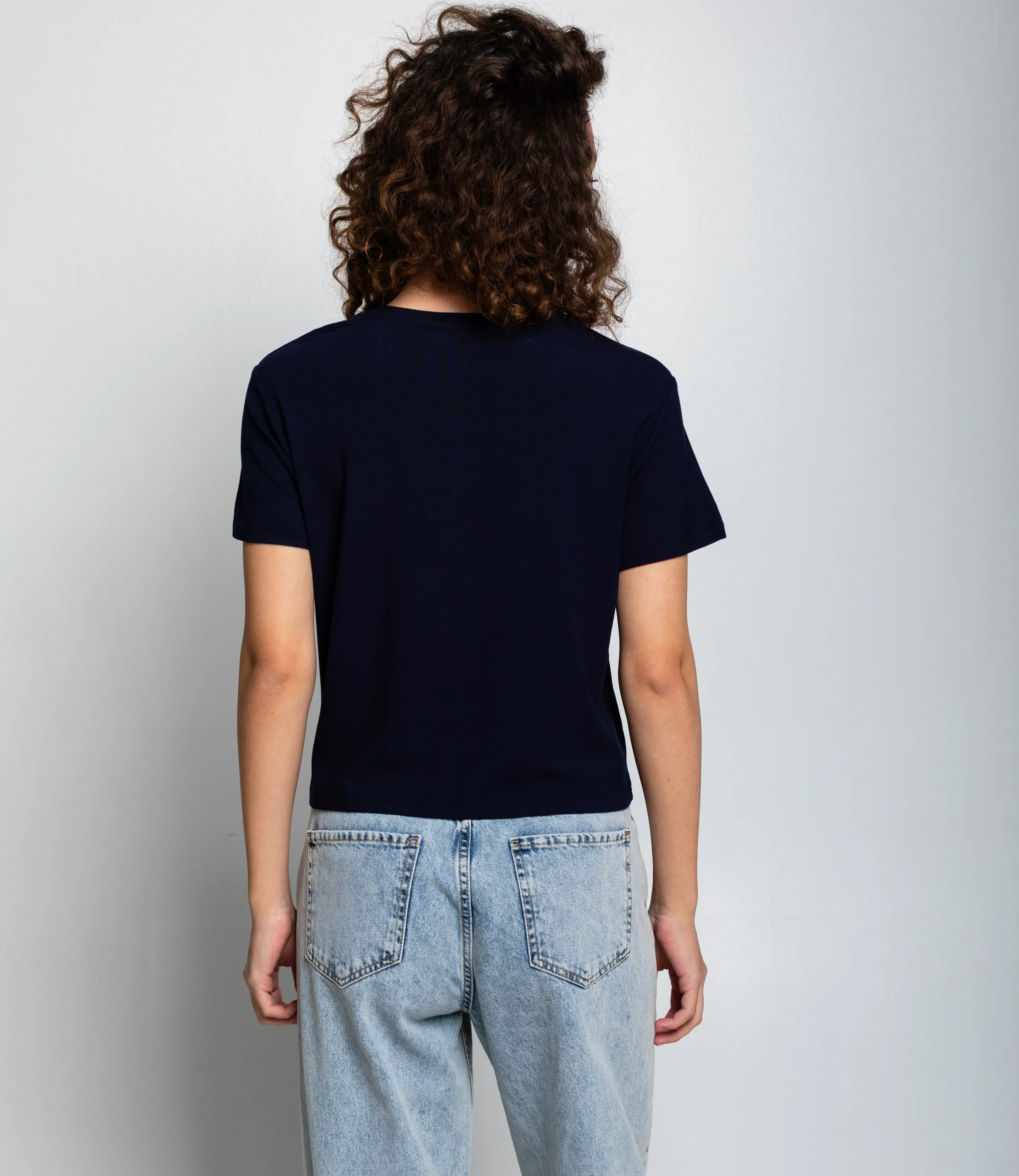 Футболка #КТ511 (5), тёмно-синий - фото 3