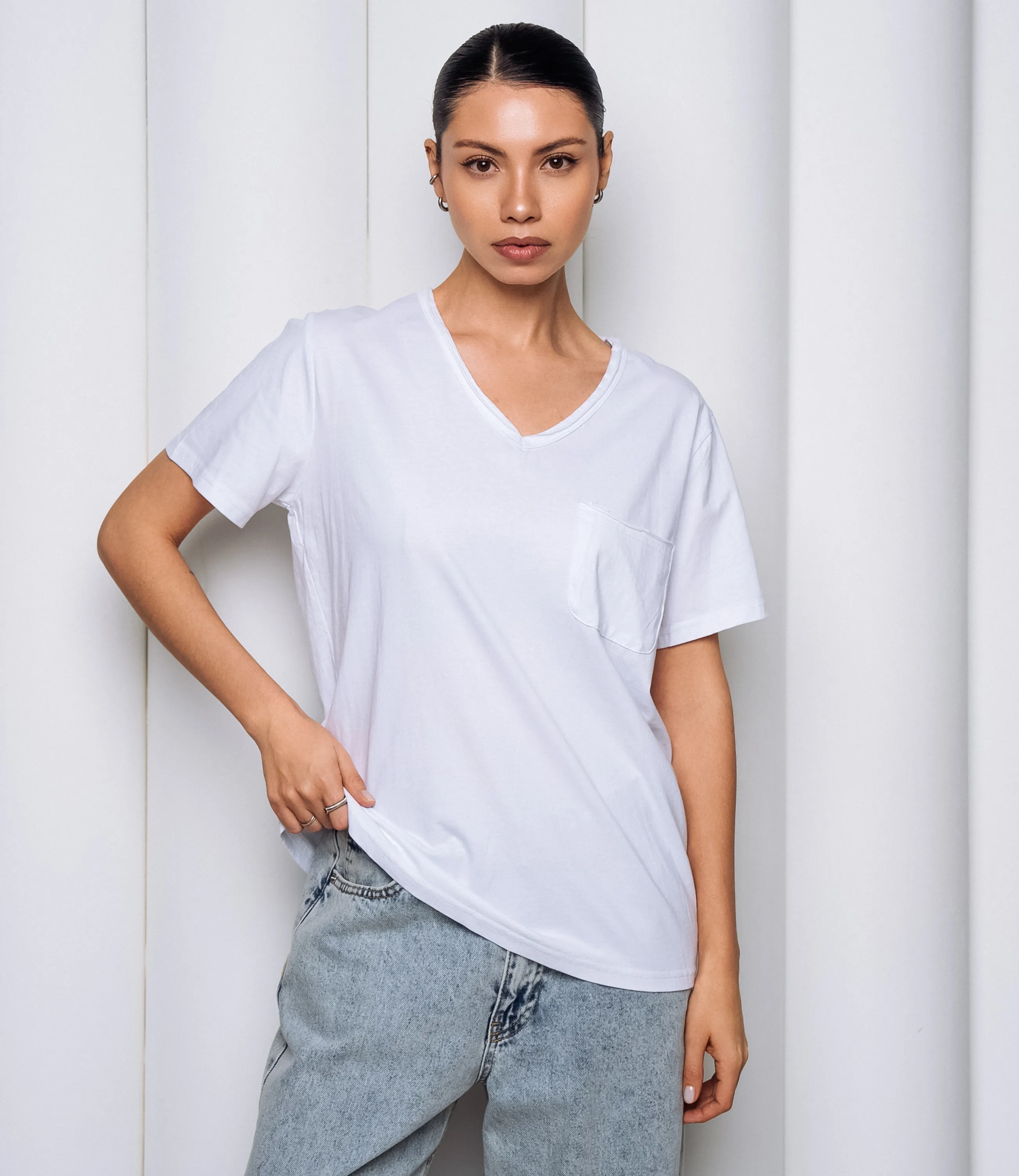 Футболка #КТ899 (2), белый - фото 1