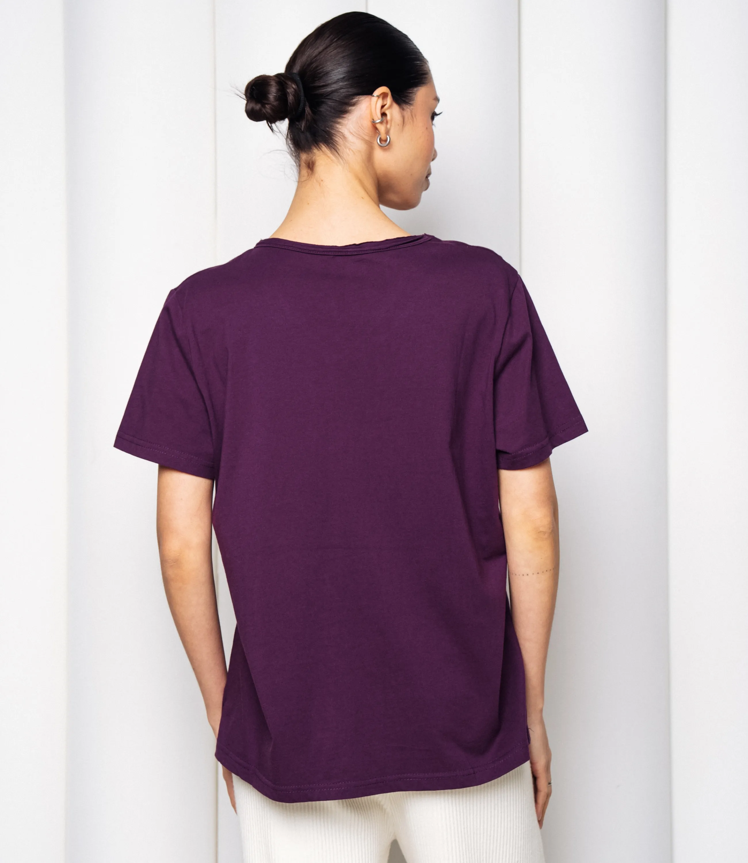 Футболка #КТ899 (2), фиолетовый - фото 3