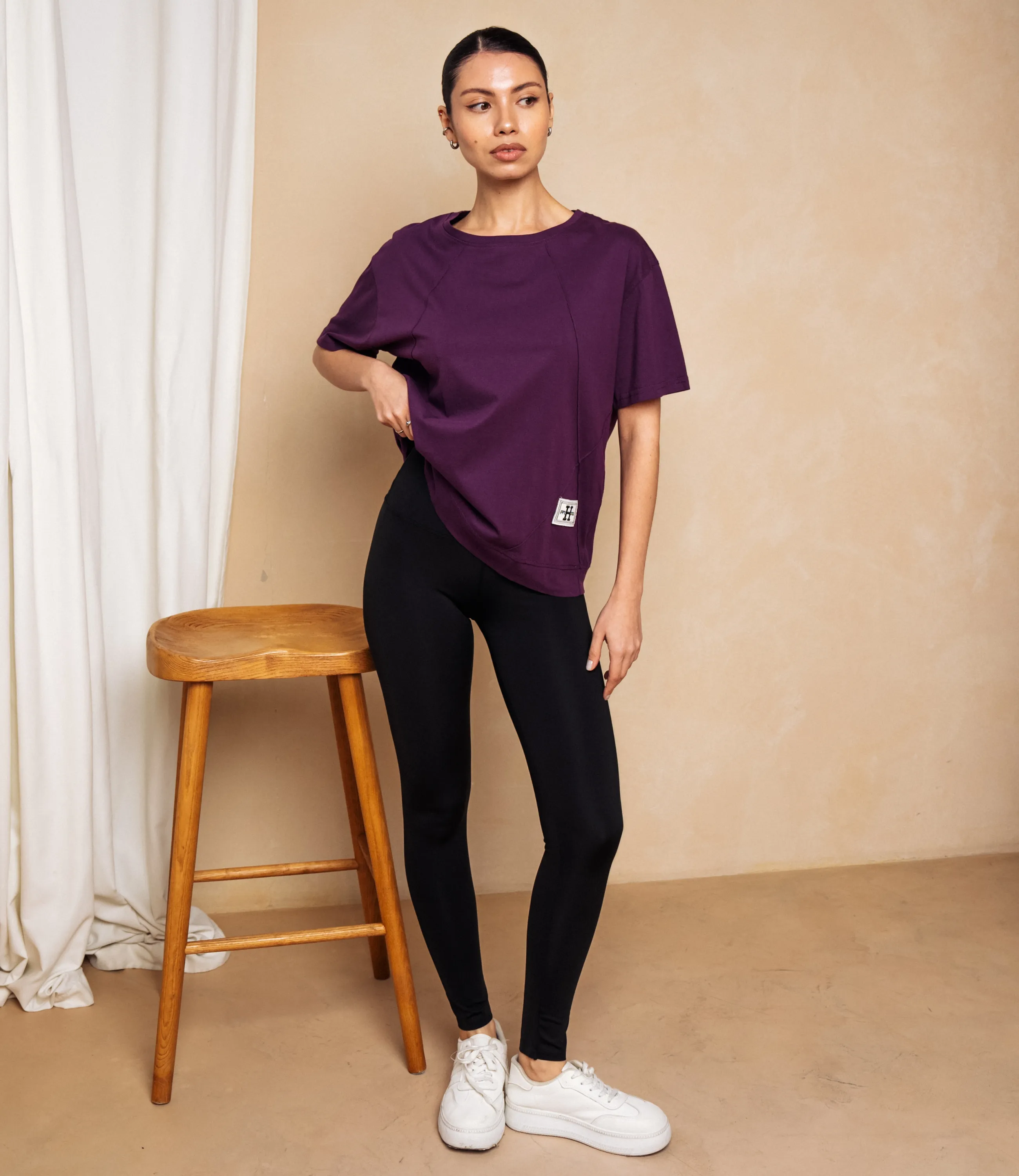 Футболка #КТ1062 (2), фиолетовый - фото 4