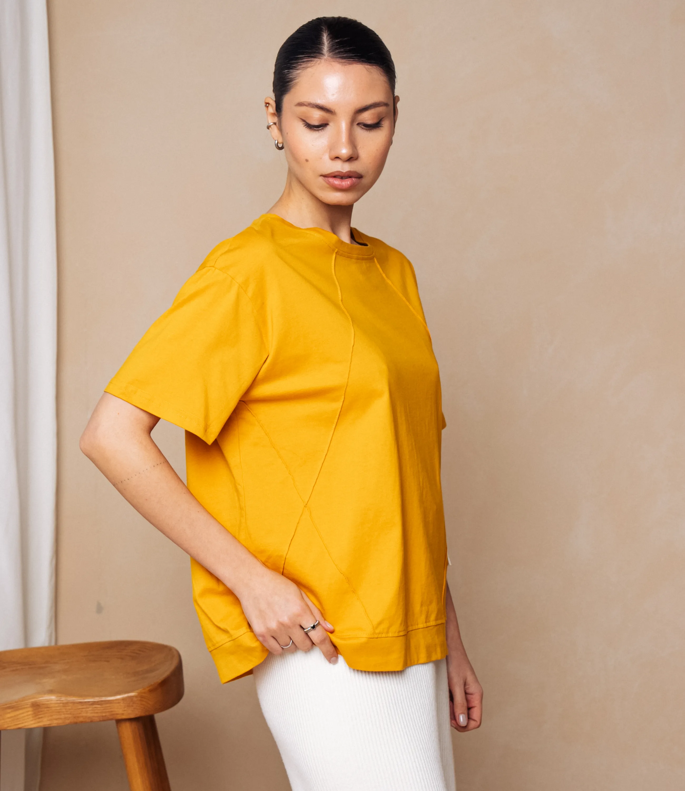 Футболка #КТ1062 (2), оранжевый - фото 2