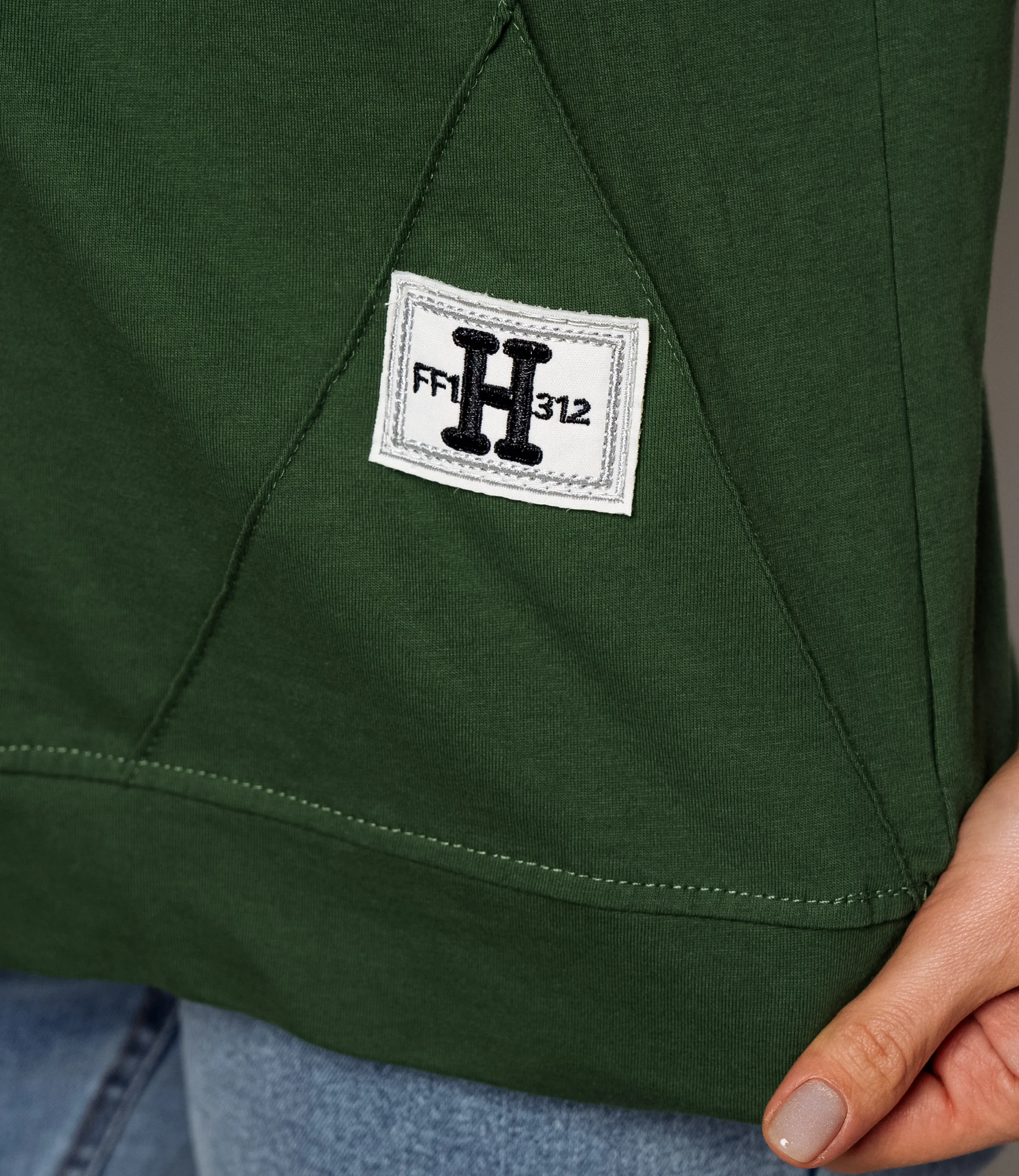 Футболка #КТ1062 (2), зелёный - фото 5