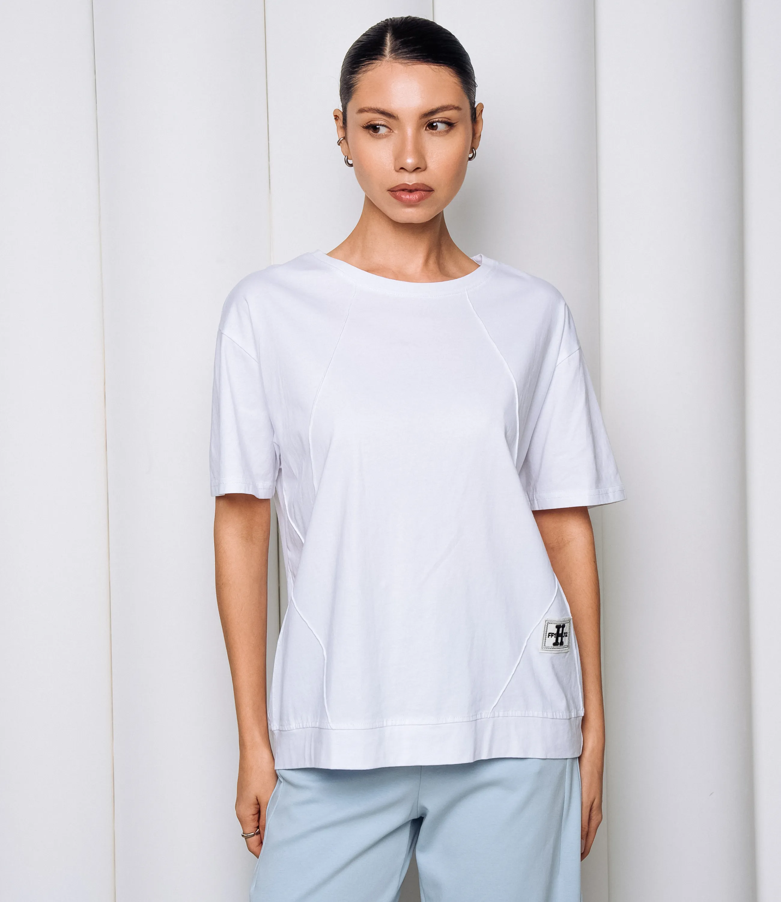 Футболка #КТ1062 (2), белый - фото 1