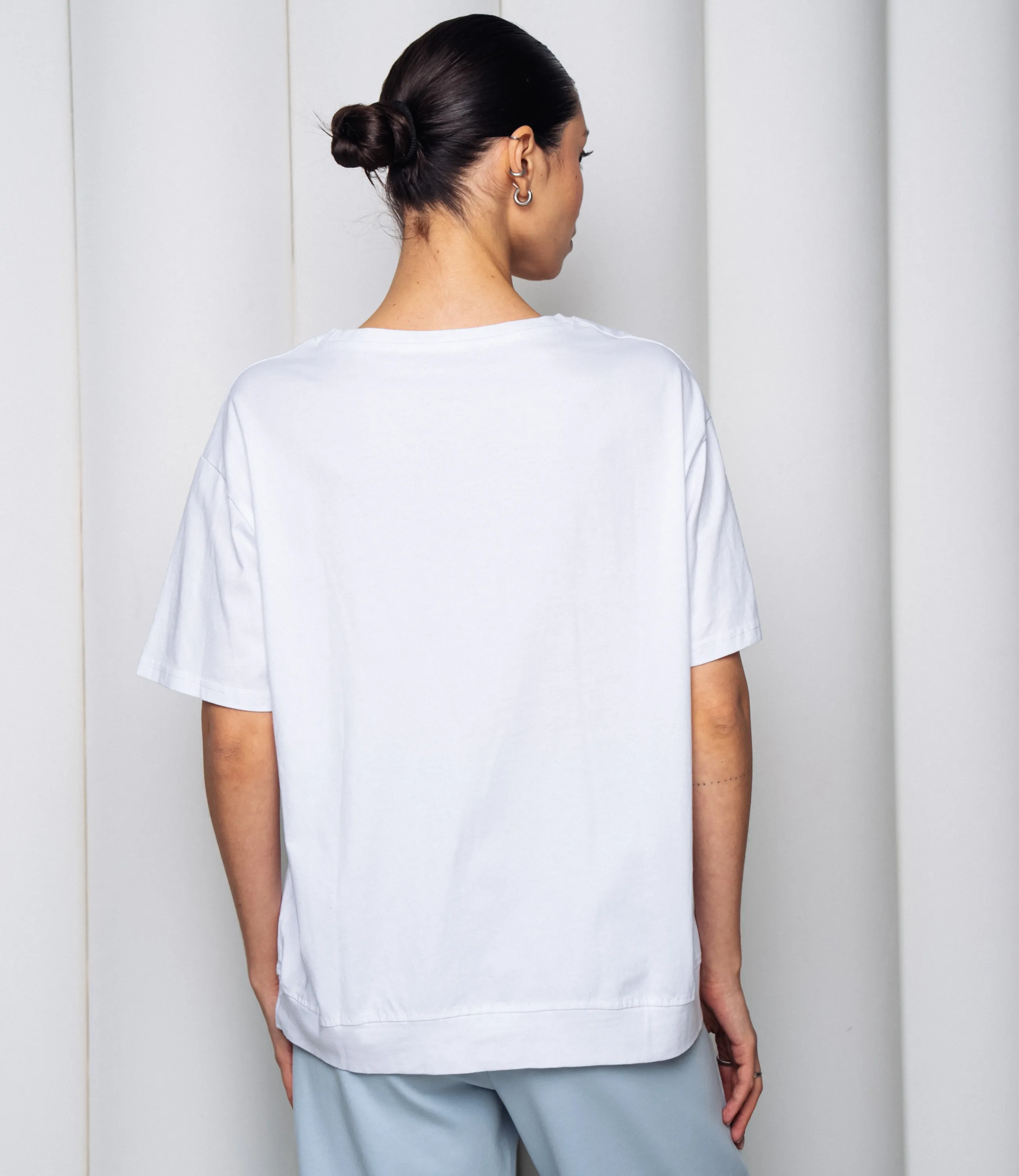 Футболка #КТ1062 (2), белый - фото 3