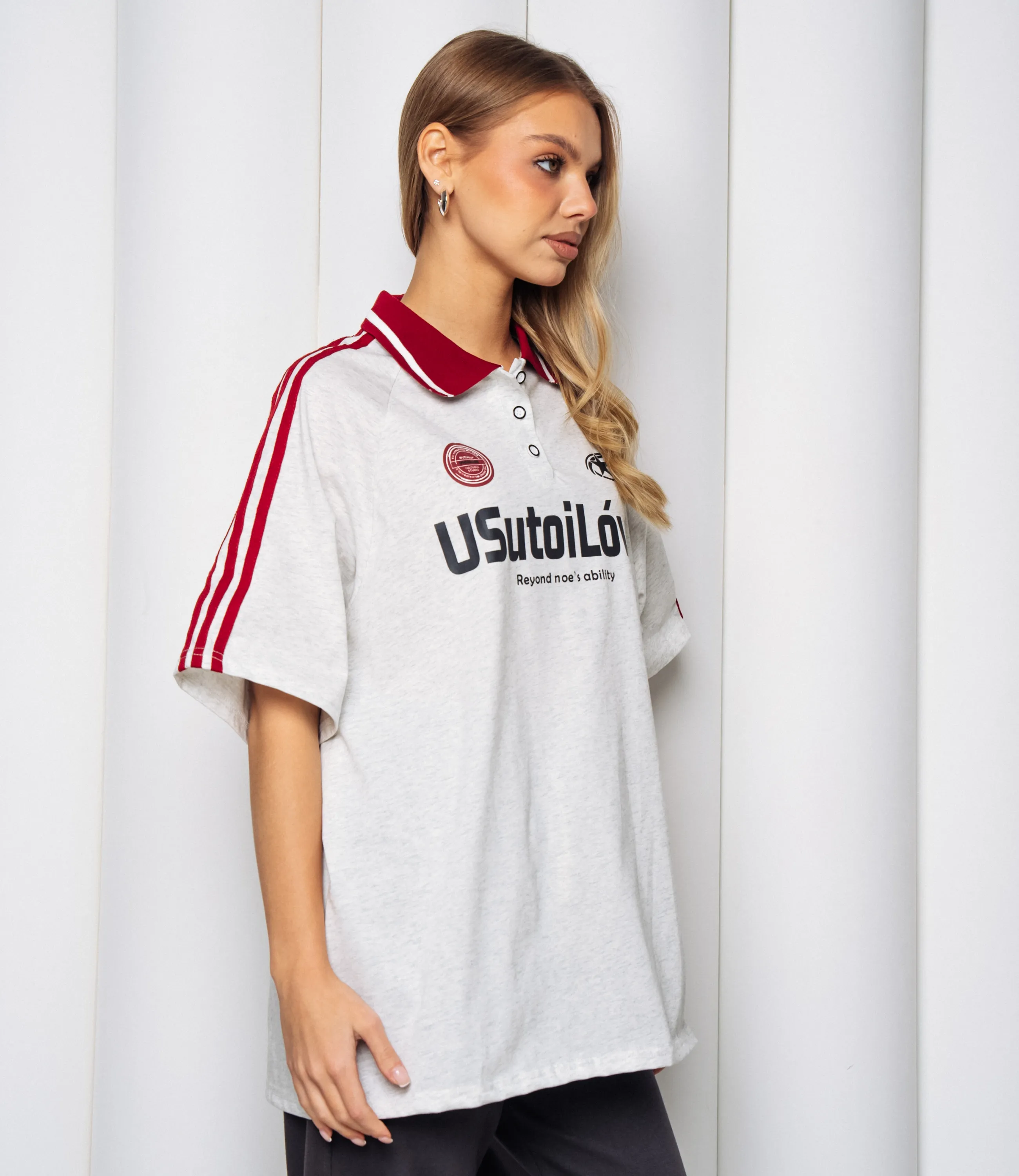 Футболка #КТ1716, светло-серый меланж - фото 2