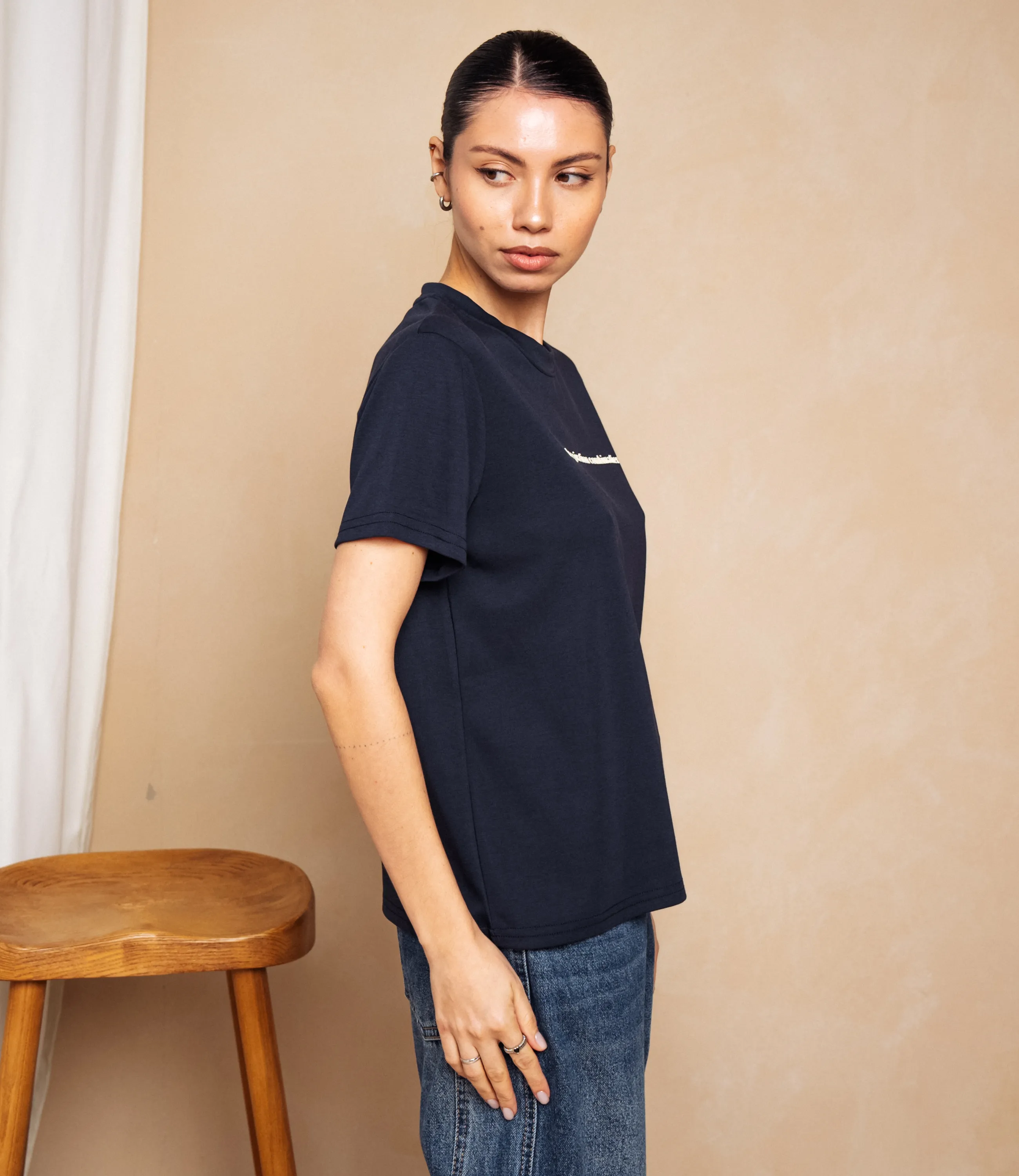 Футболка #КТ2021 (1), тёмно-синий - фото 2