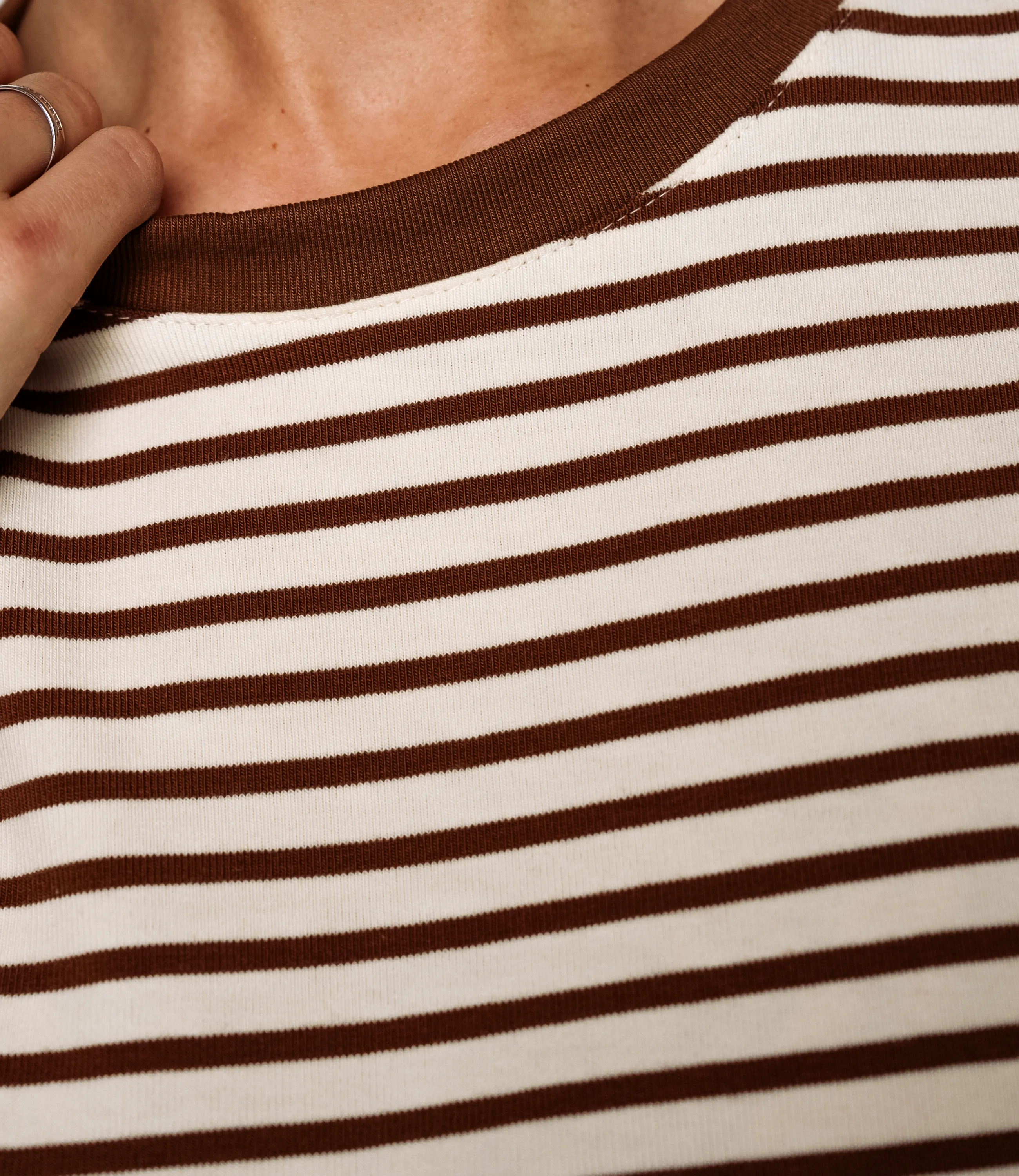 Футболка #КТ8355, коричневый - фото 5