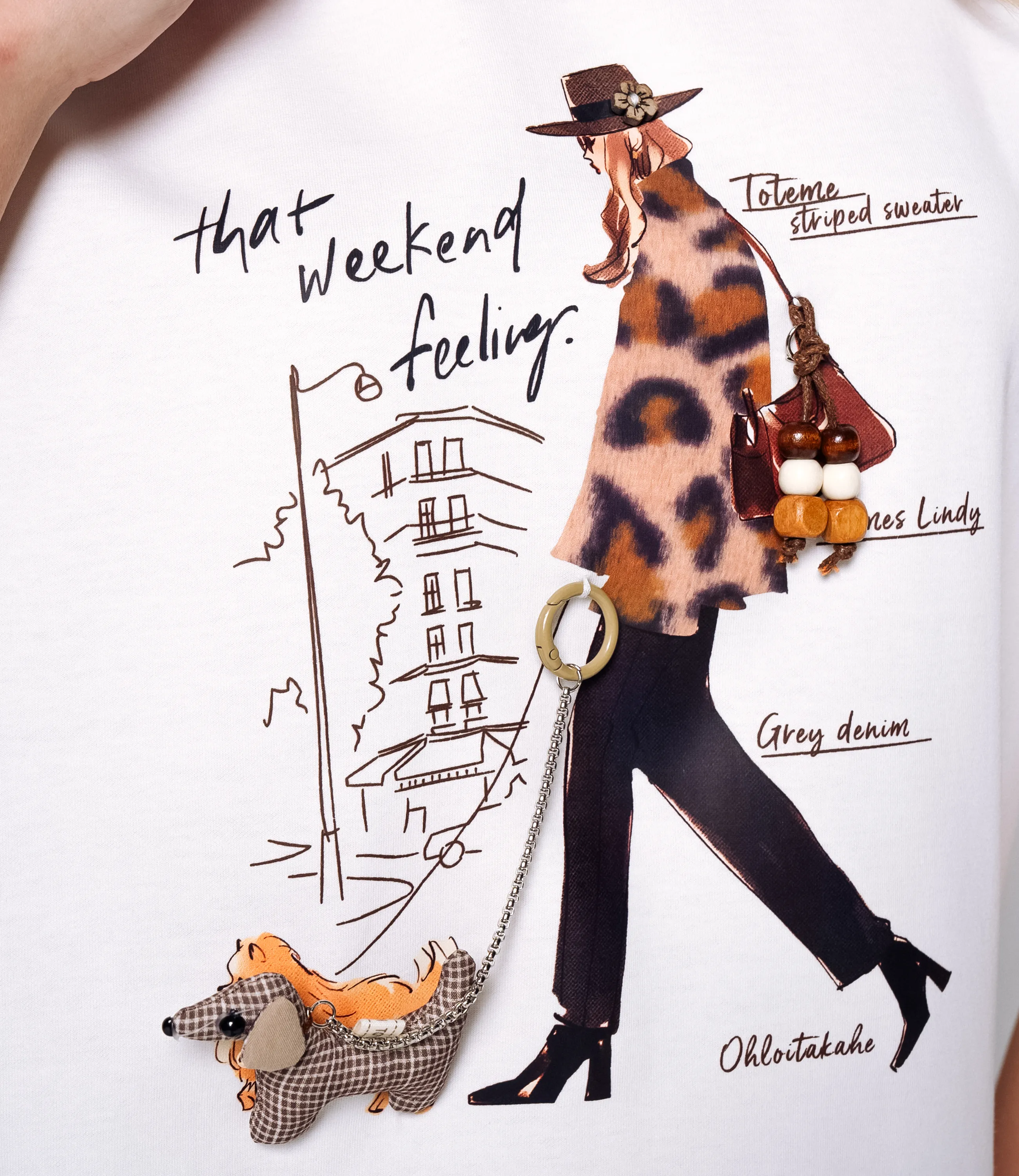 Футболка #КТ1907 (1), белый - фото 5