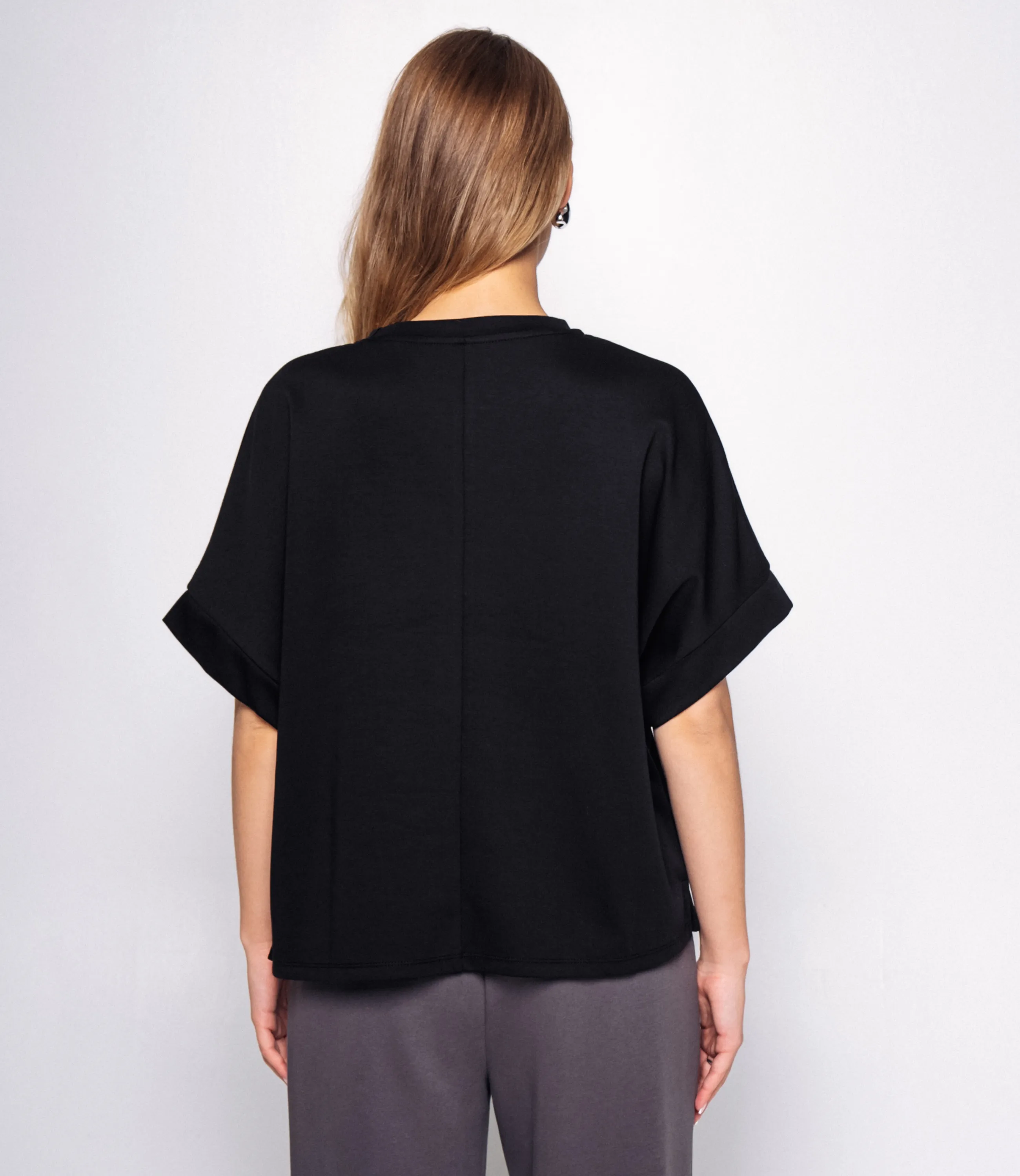 Футболка #КТ1907 (1), чёрный - фото 3