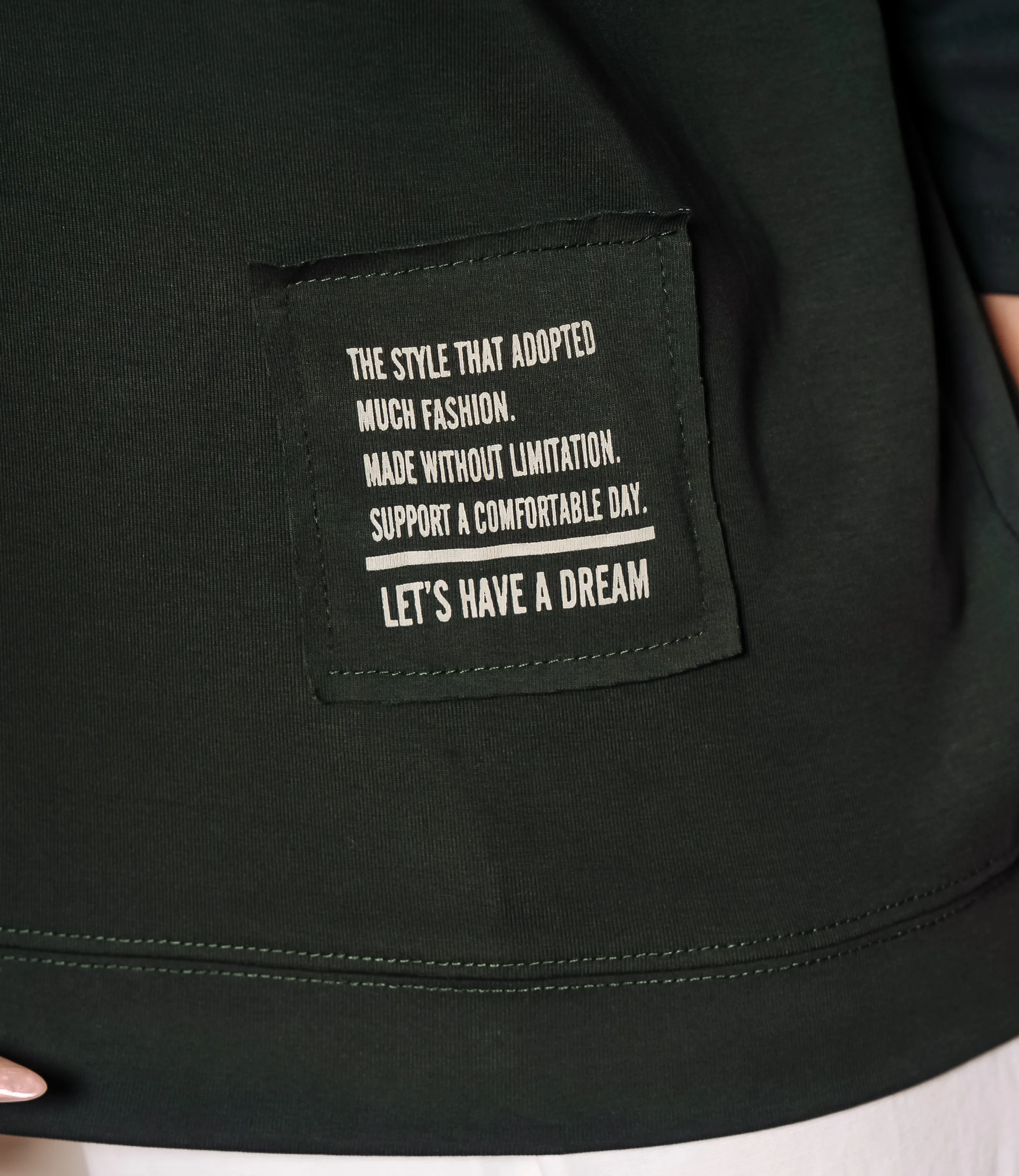 Футболка #КТ0467-55, изумрудный - фото 5