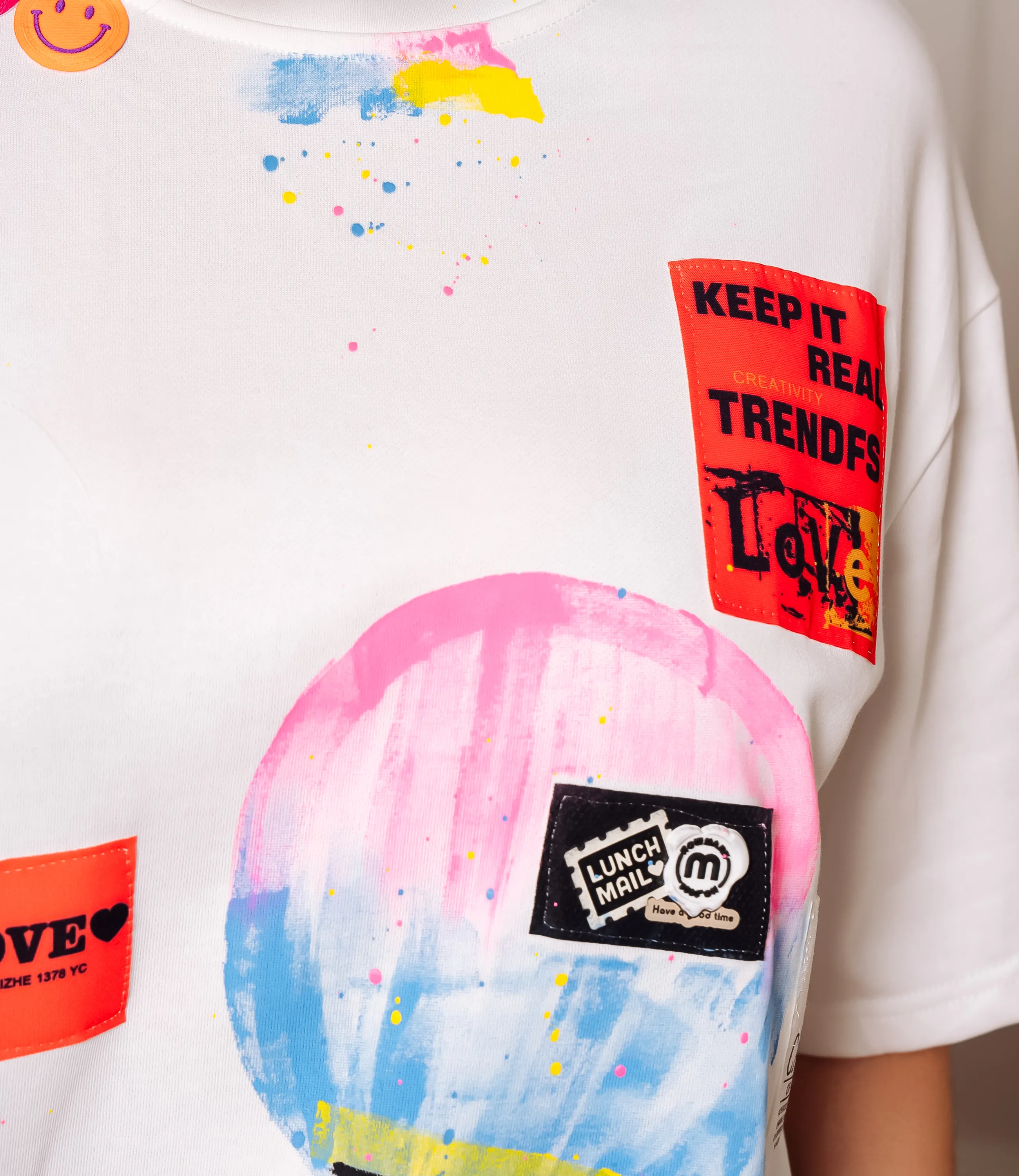 Футболка #КТ8290, белый - фото 5