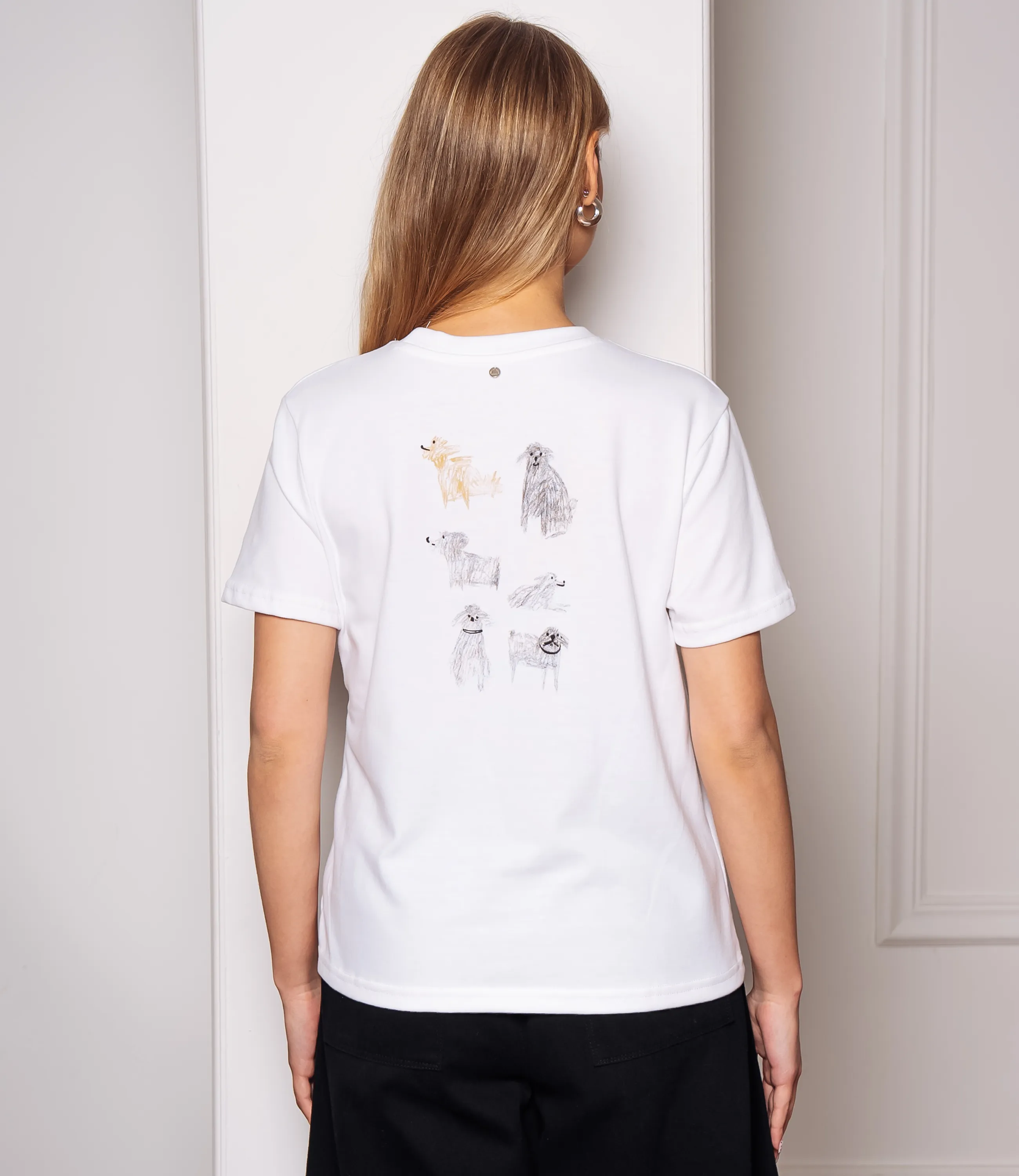 Футболка #КТ3873, белый - фото 3