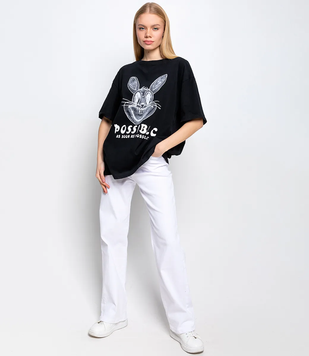 Футболка #КТ1011 (3), чёрный - фото 3