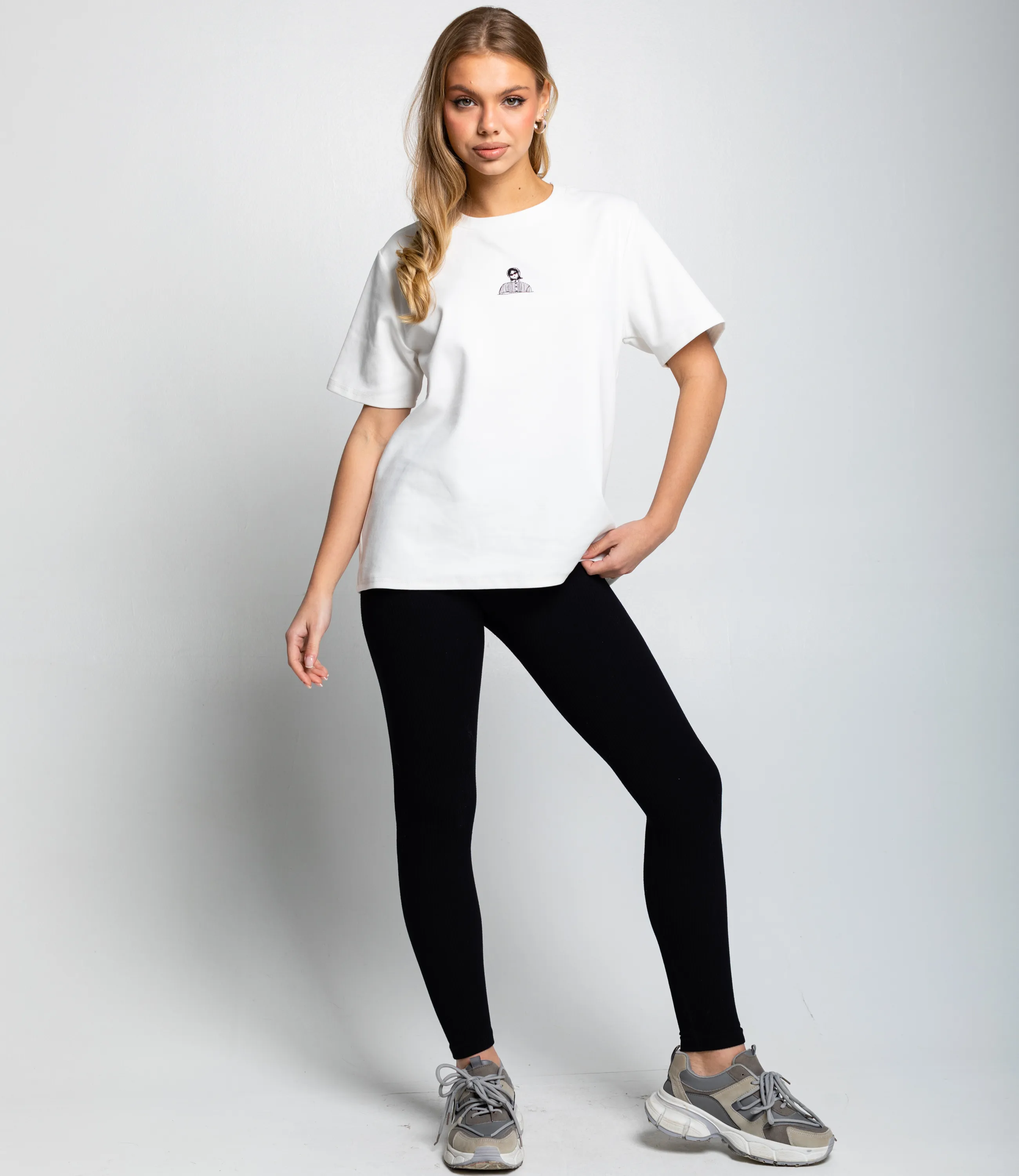 Футболка #КТ6120, белый - фото 4