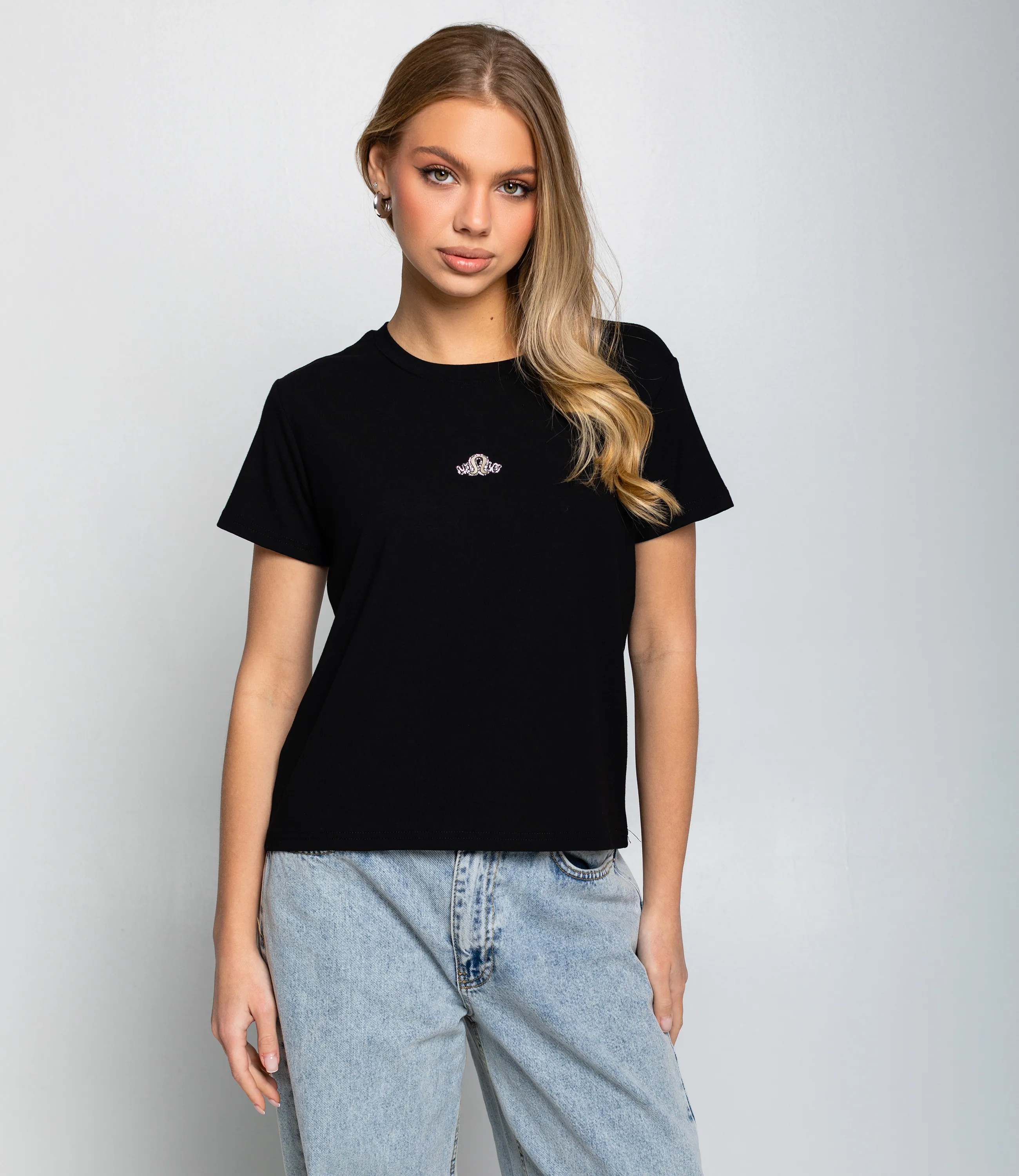 Футболка #КТ623 (5), чёрный - фото 1