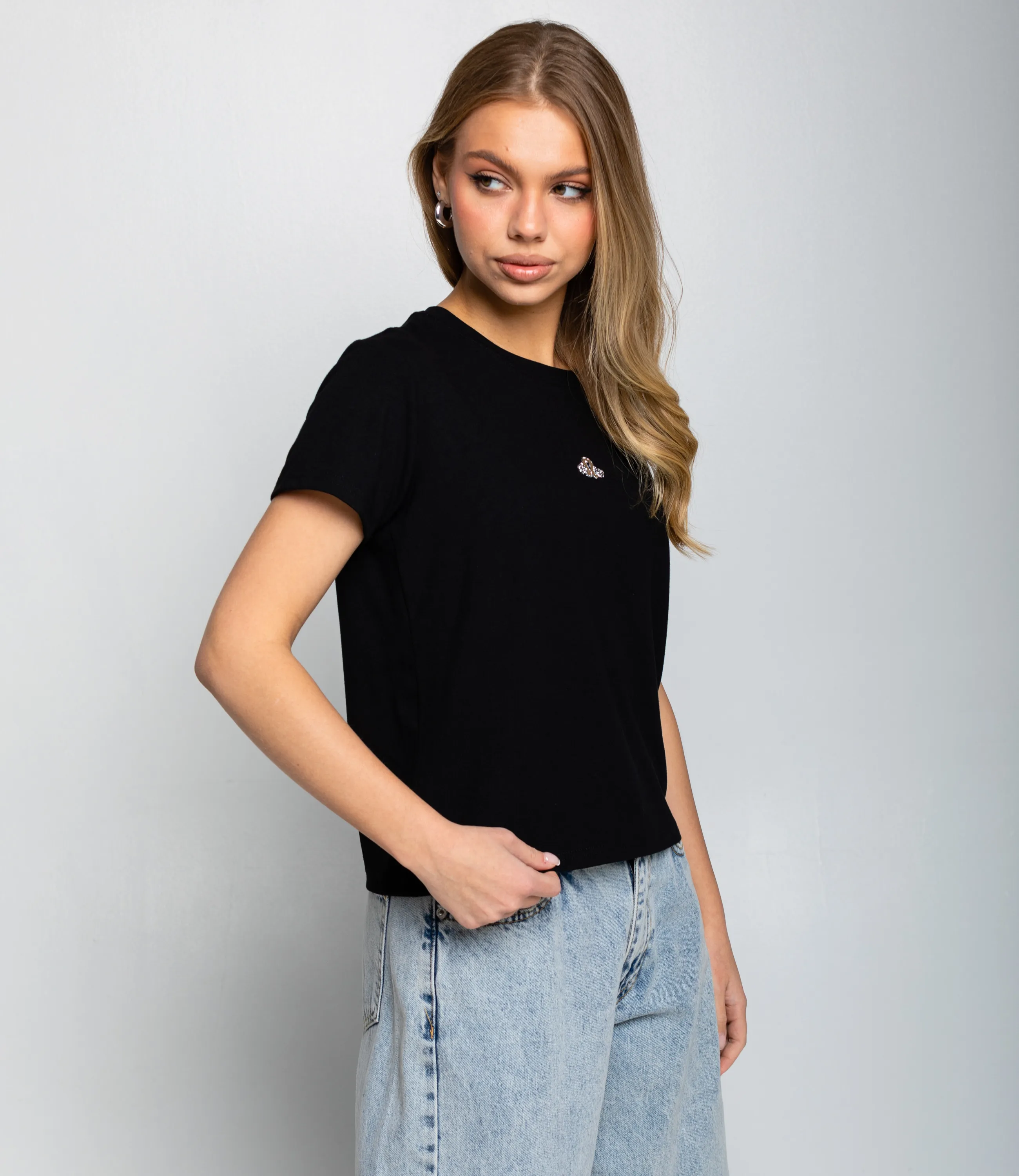 Футболка #КТ623 (5), чёрный - фото 2