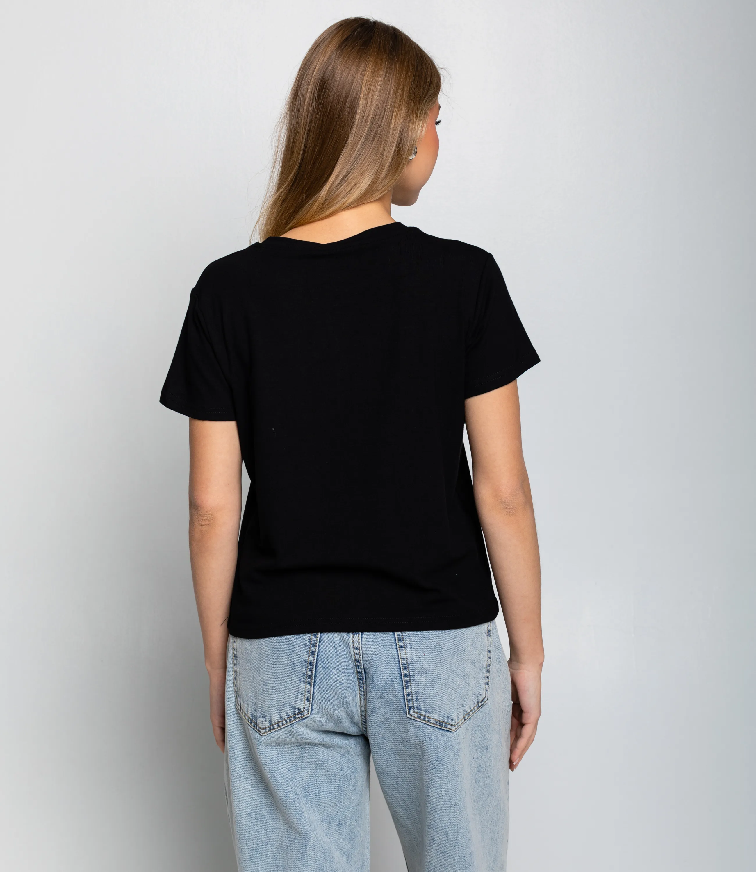 Футболка #КТ623 (5), чёрный - фото 3