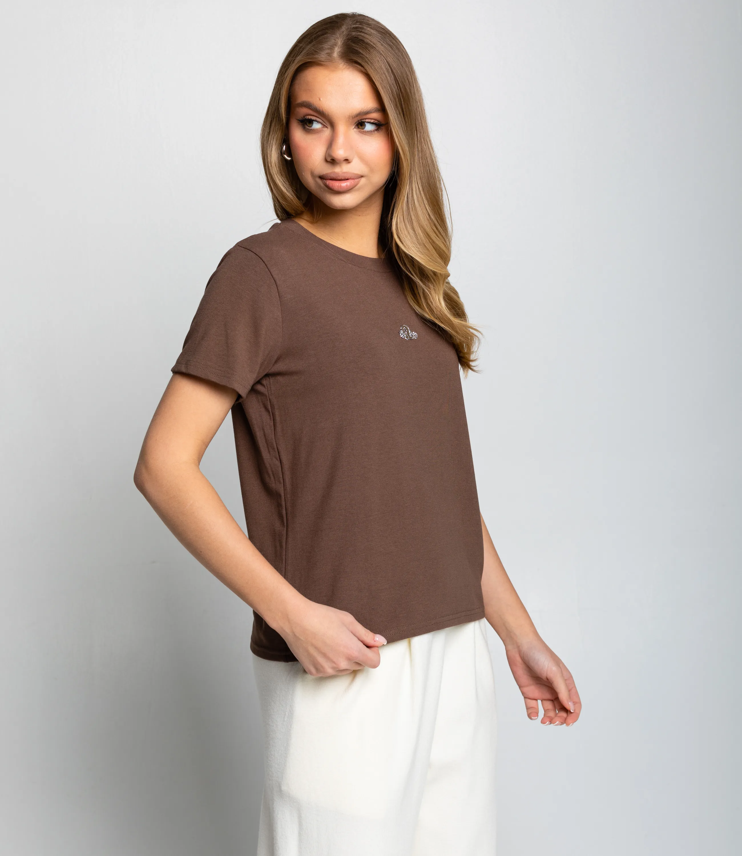 Футболка #КТ623 (5), коричневый - фото 2