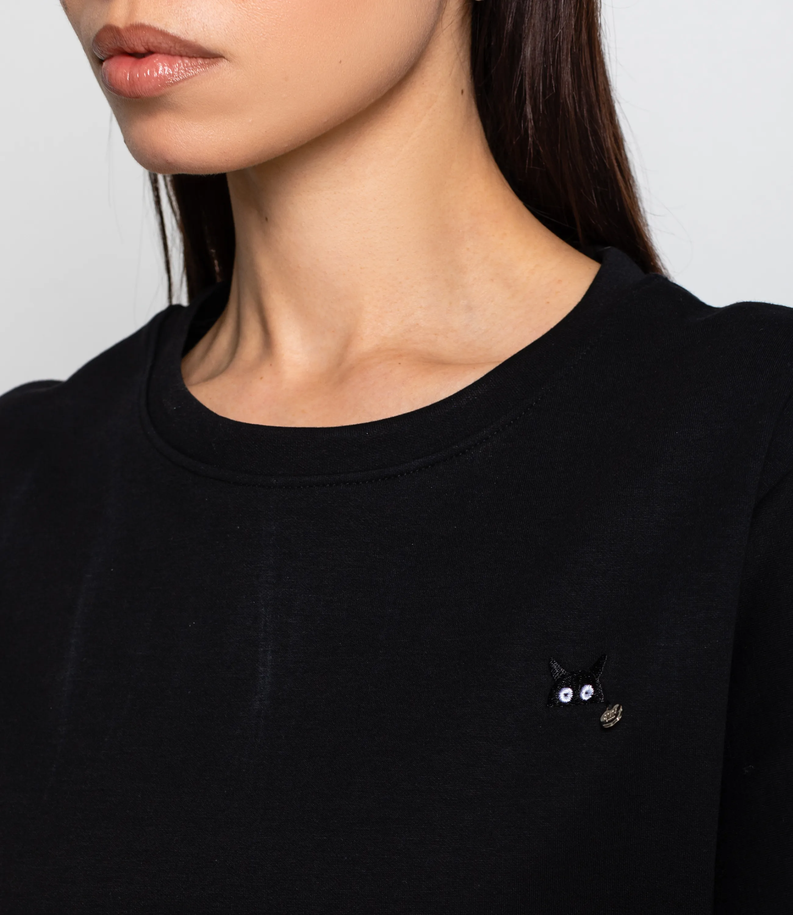 Футболка #КТ30811, чёрный - фото 5