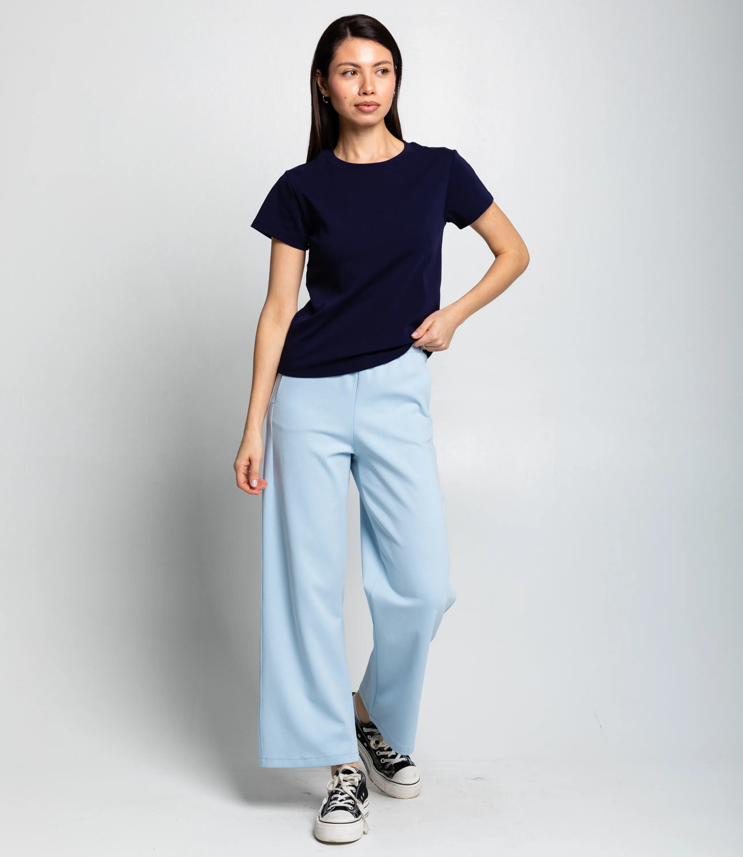 Футболка #КТ250361, тёмно-синий - фото 4