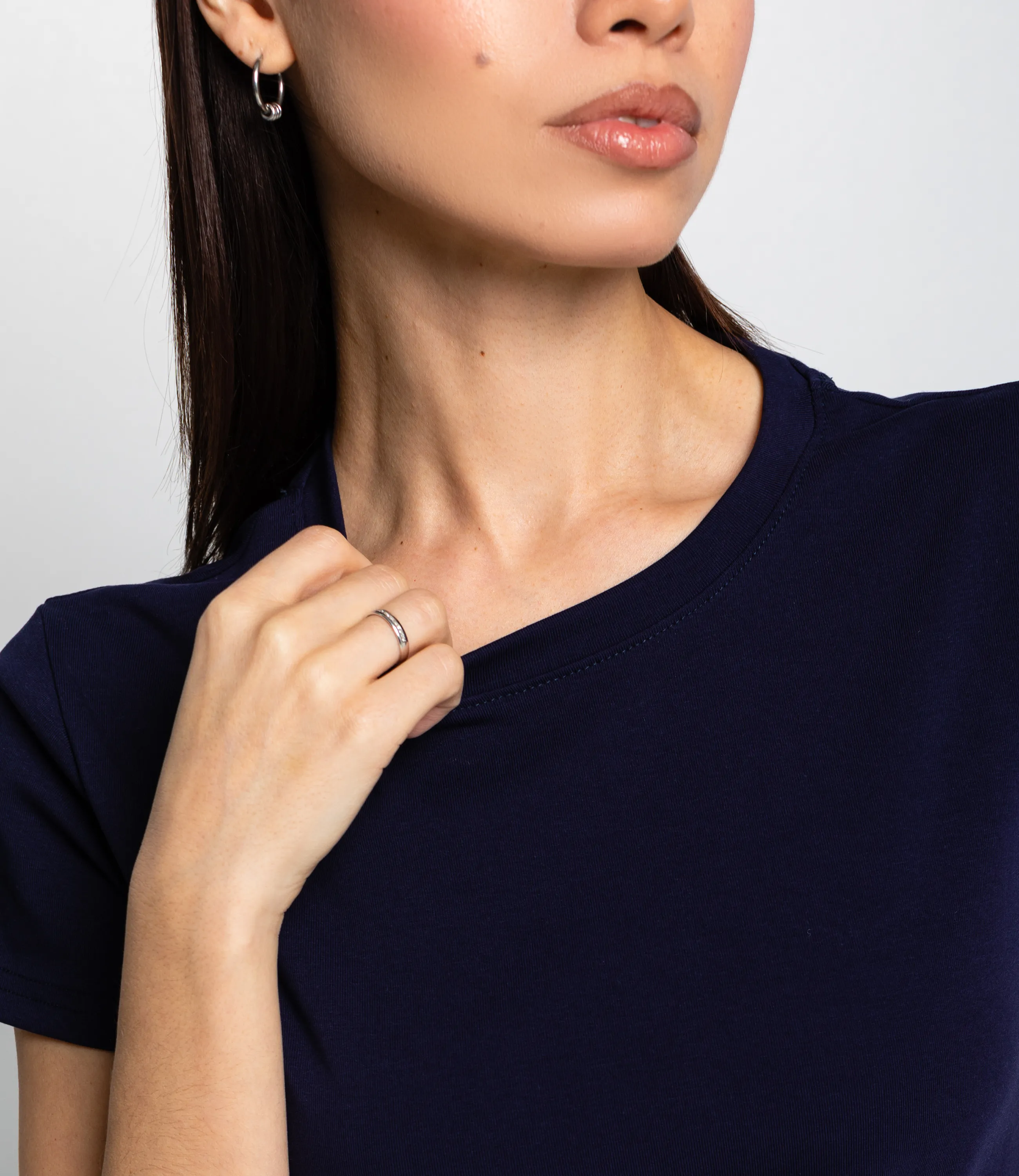 Футболка #КТ250361, тёмно-синий - фото 5