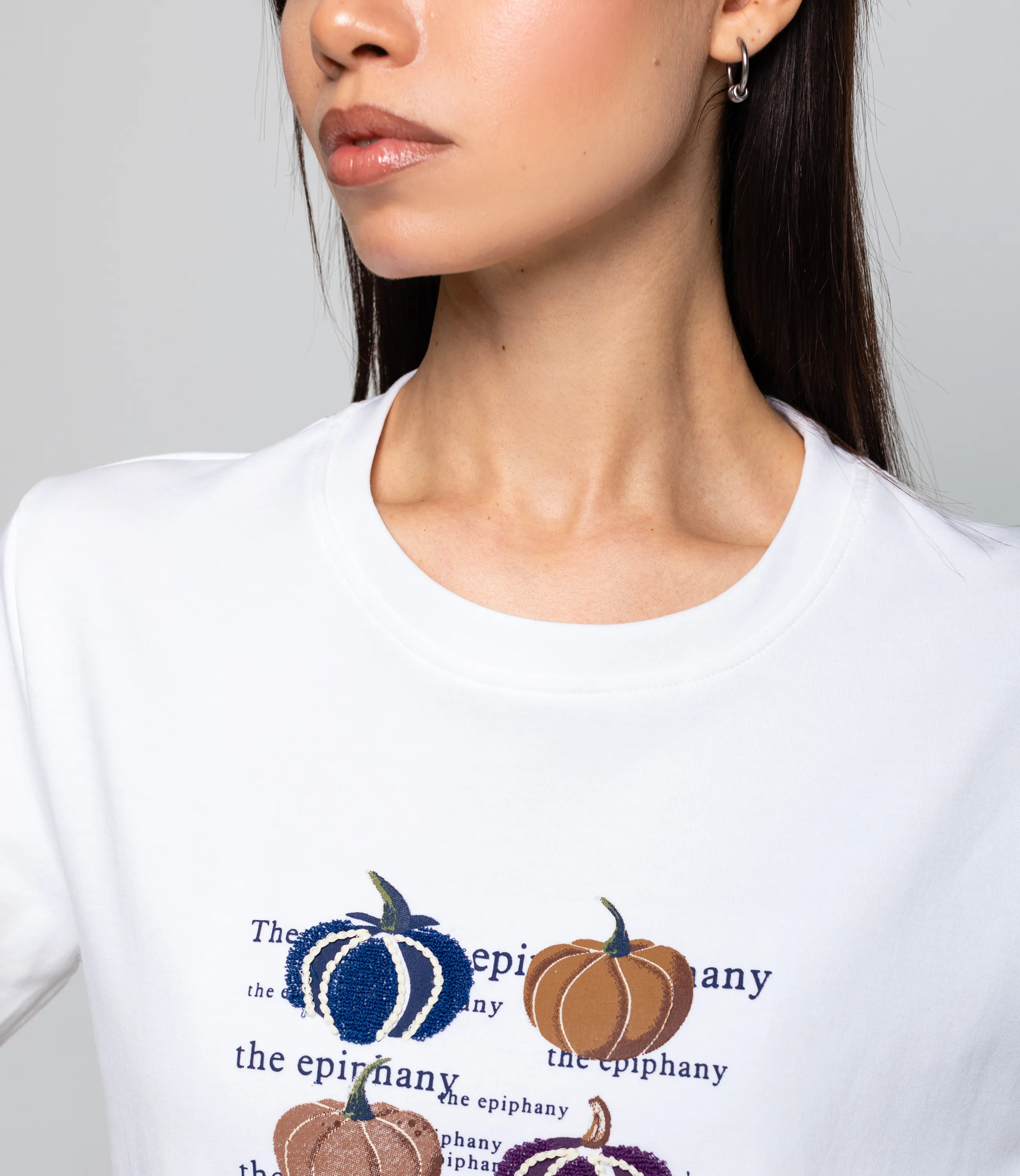 Футболка #КТ30813, белый - фото 5