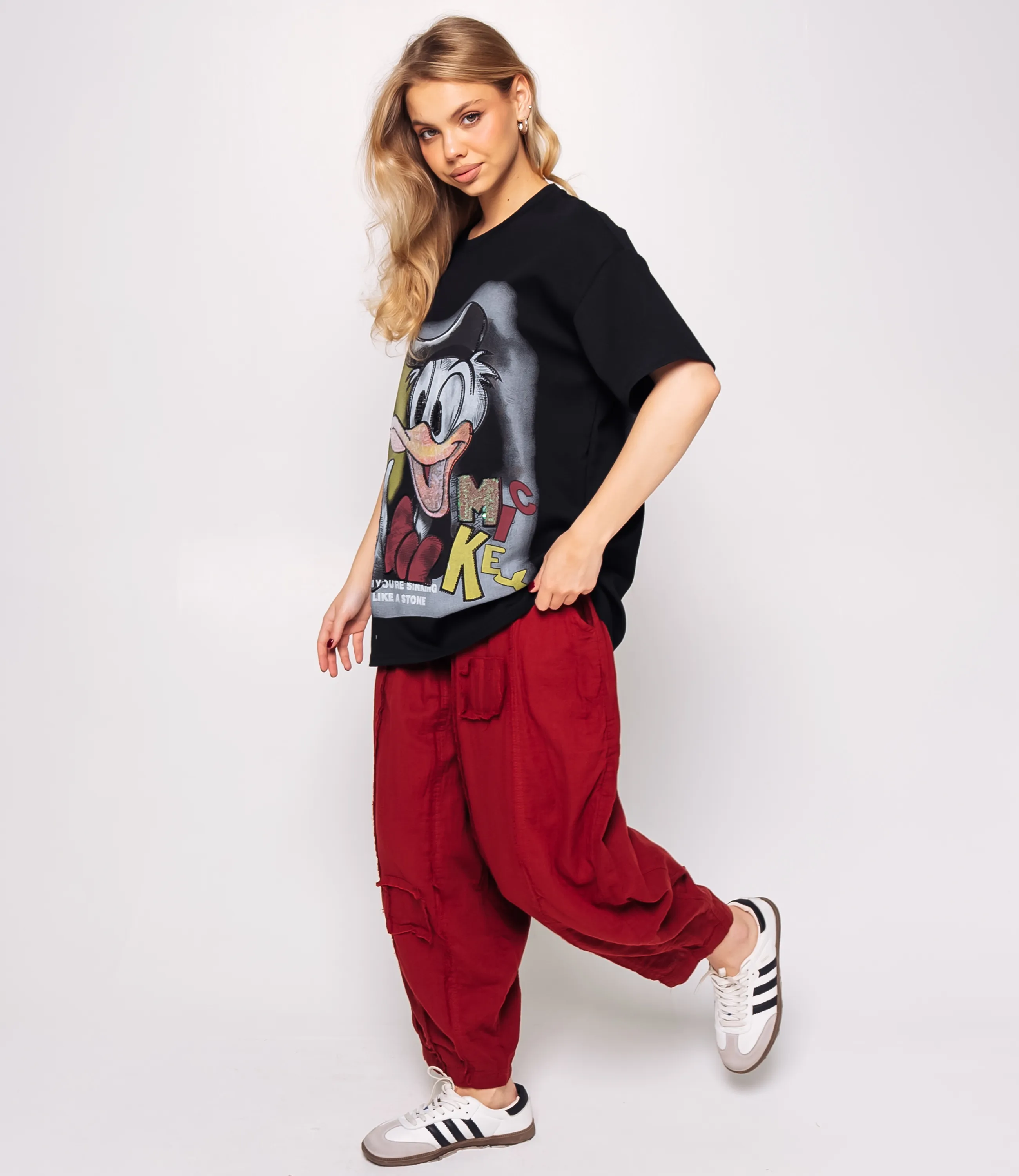 Футболка #КТ2546, чёрный - фото 4