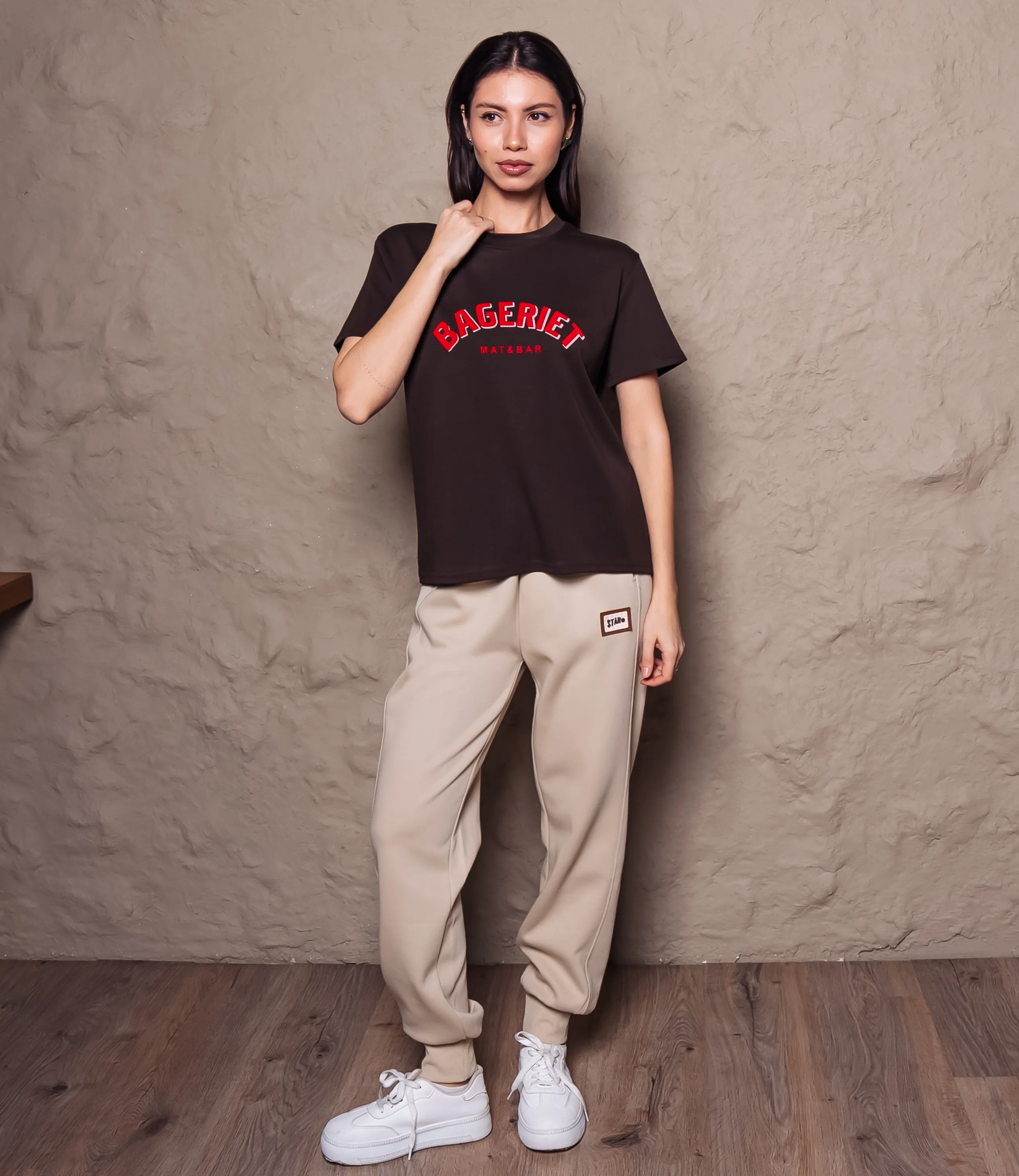 Футболка #КТ6025 (4), шоколадный - фото 4