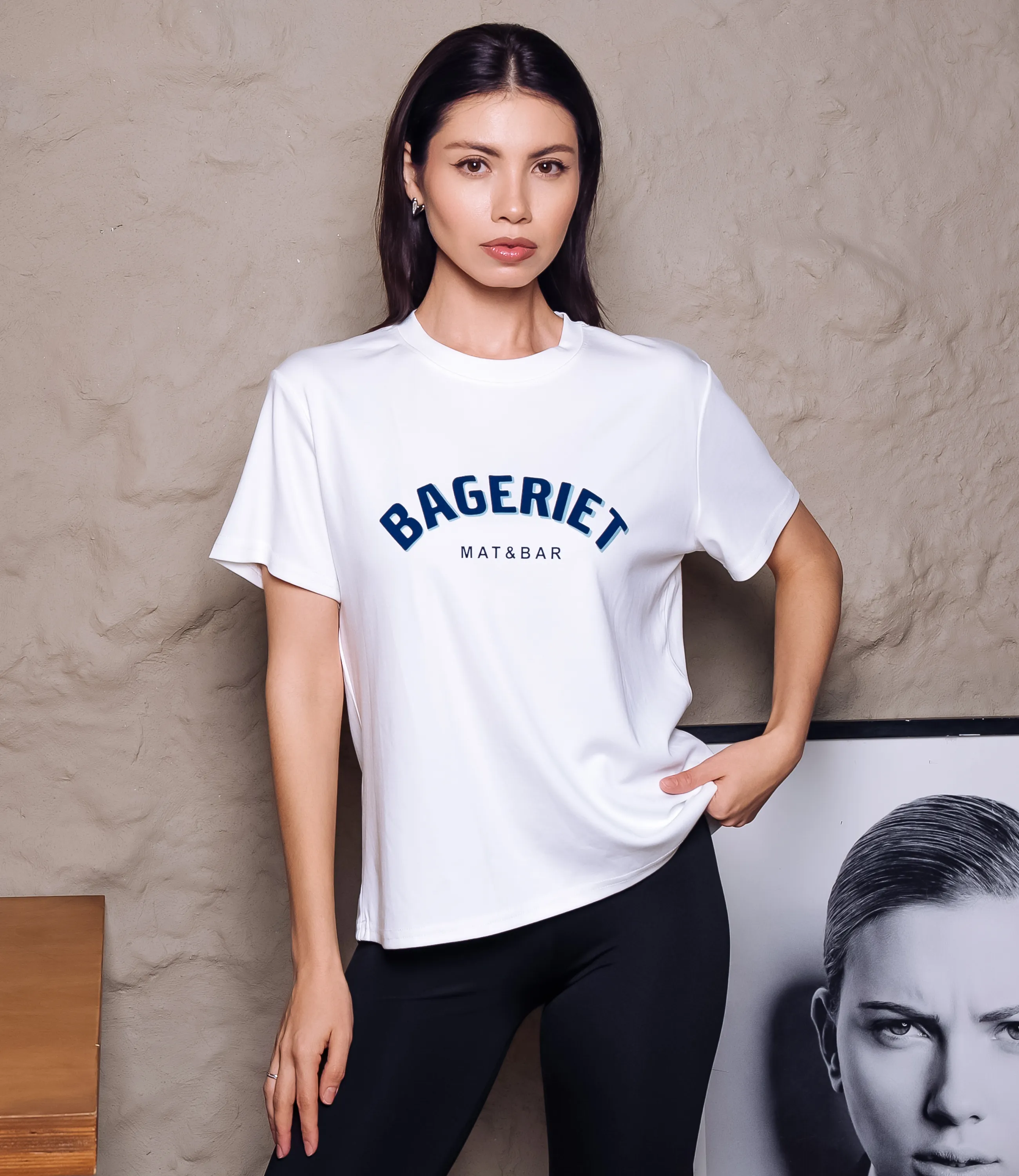 Футболка #КТ6025 (4), белый - фото 1