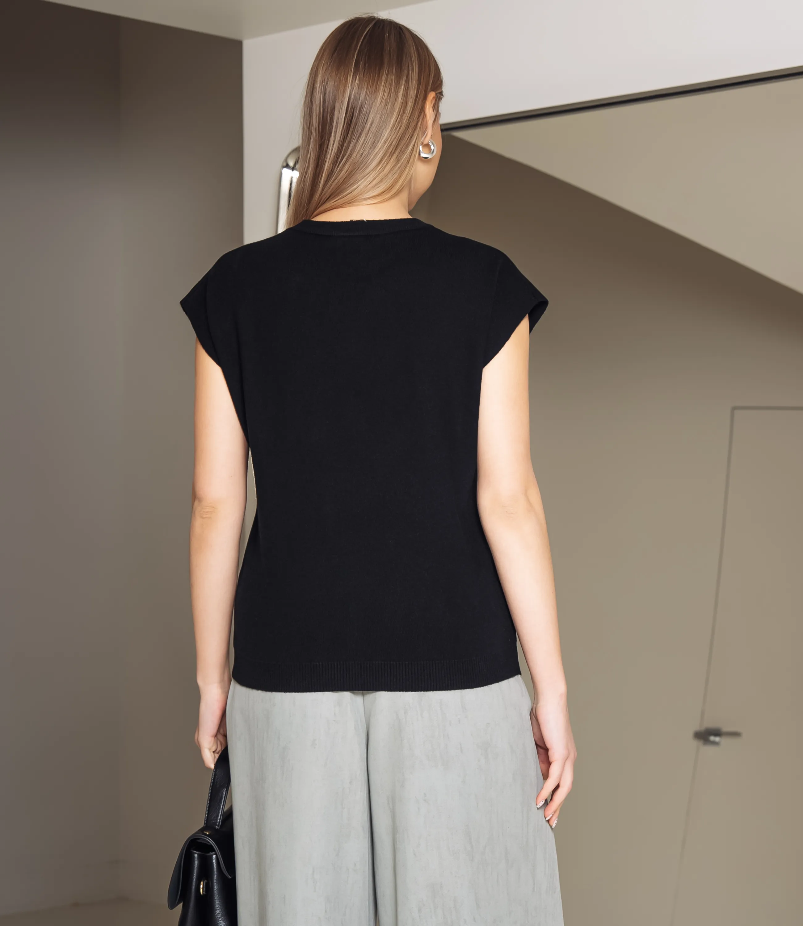 Футболка #КТ6002 (1), чёрный - фото 3