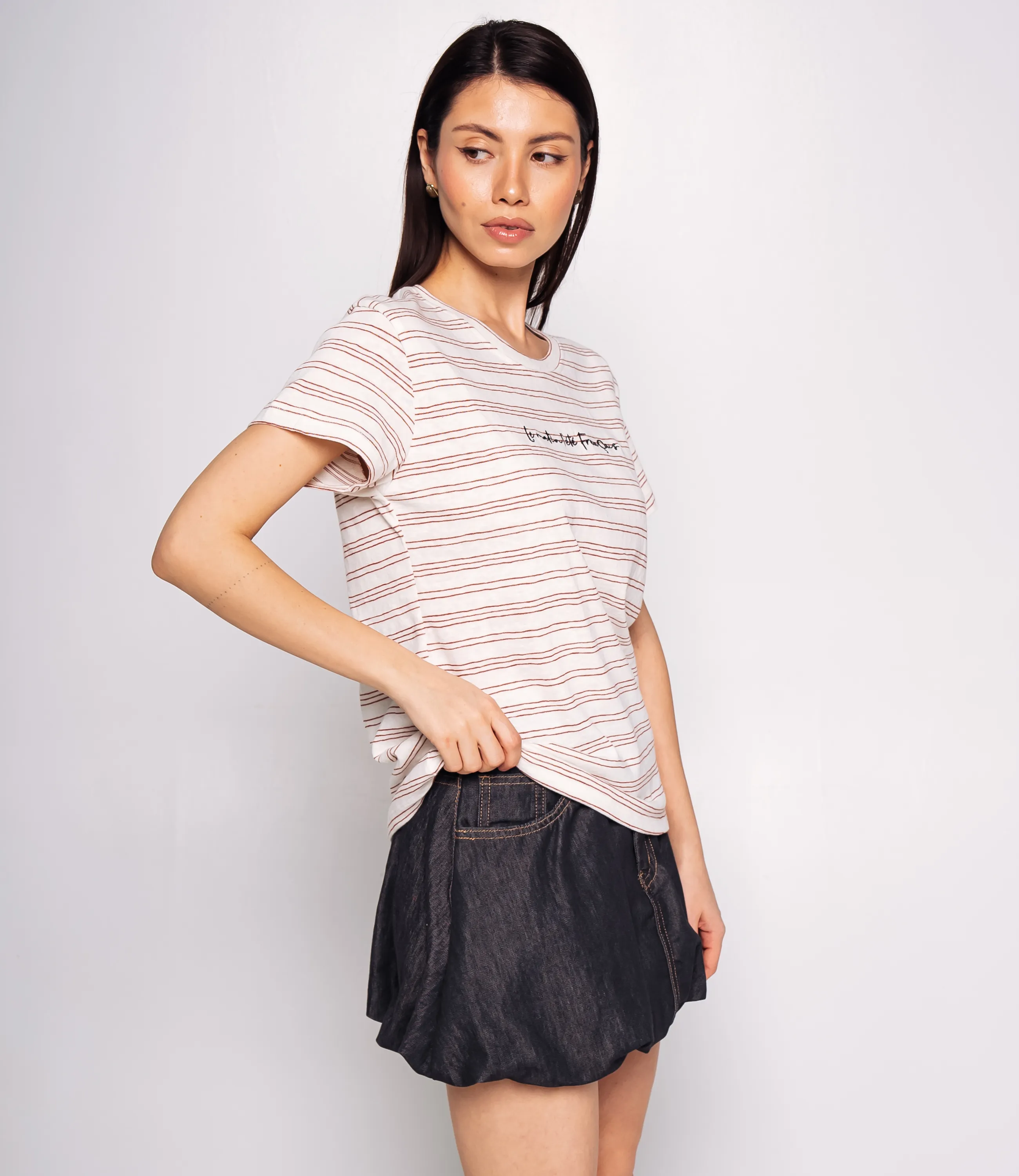 Футболка #КТ9102 (1), красный, белый - фото 2