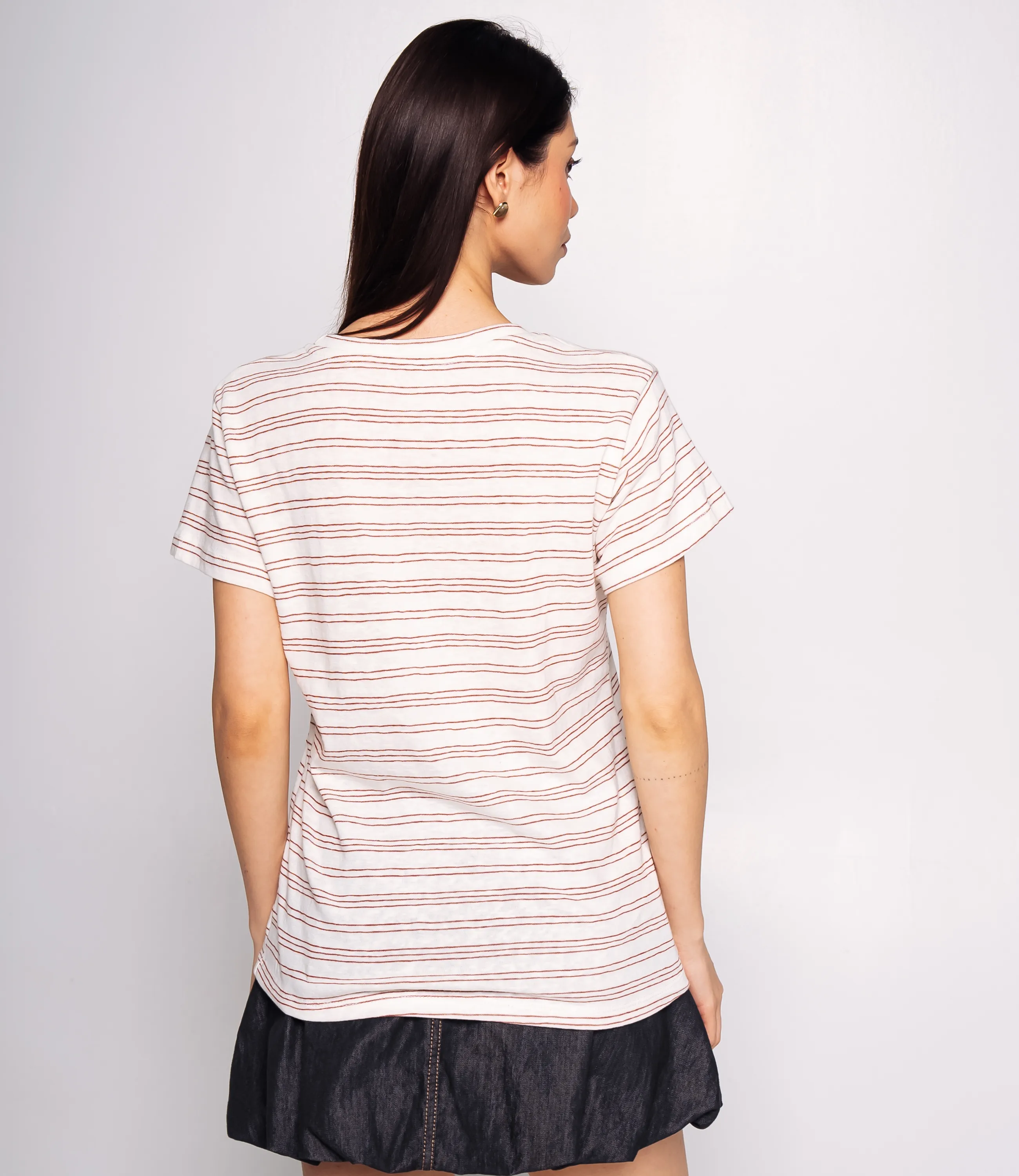 Футболка #КТ9102 (1), красный, белый - фото 3