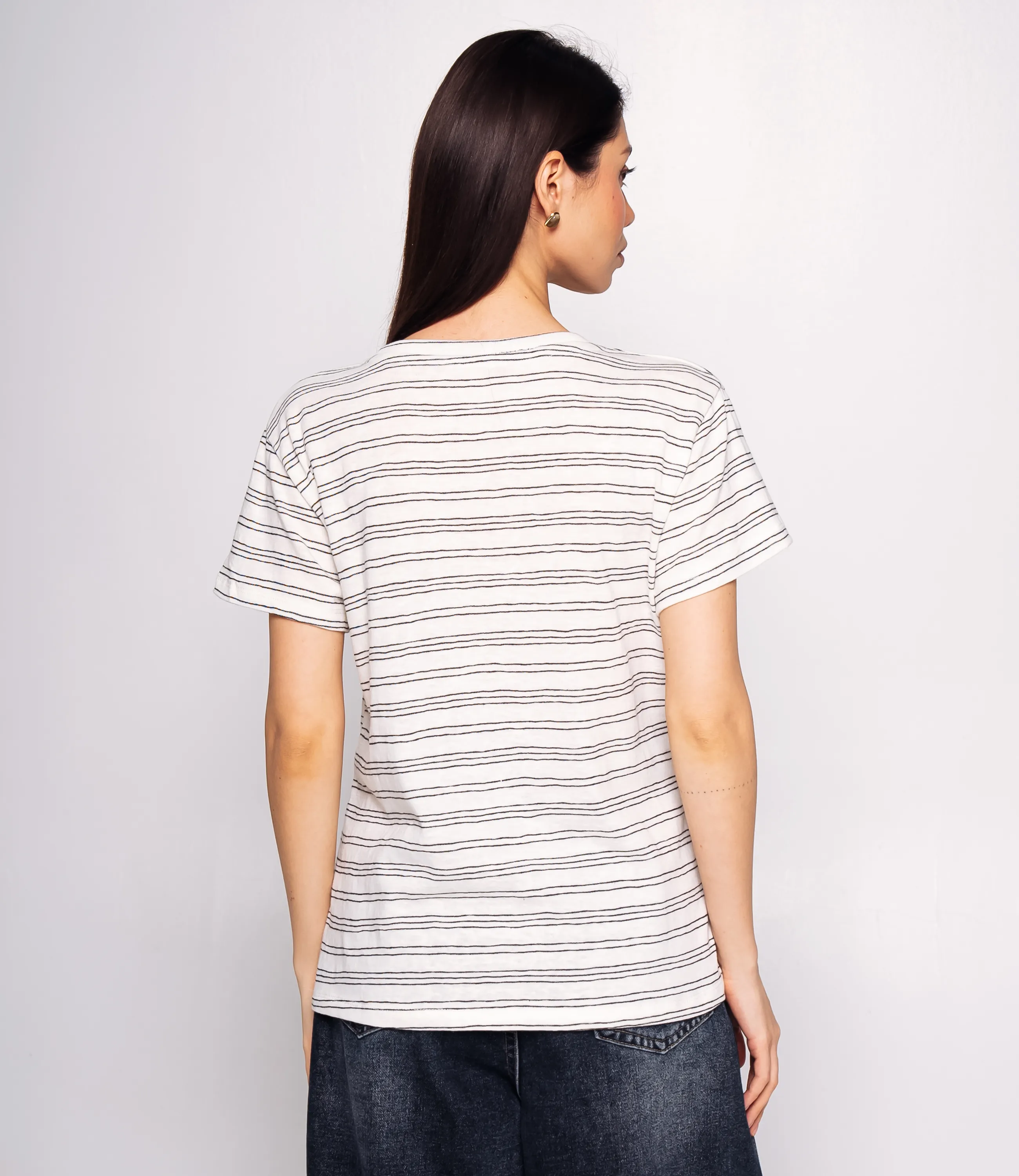 Футболка #КТ9102 (1), чёрный, белый - фото 3