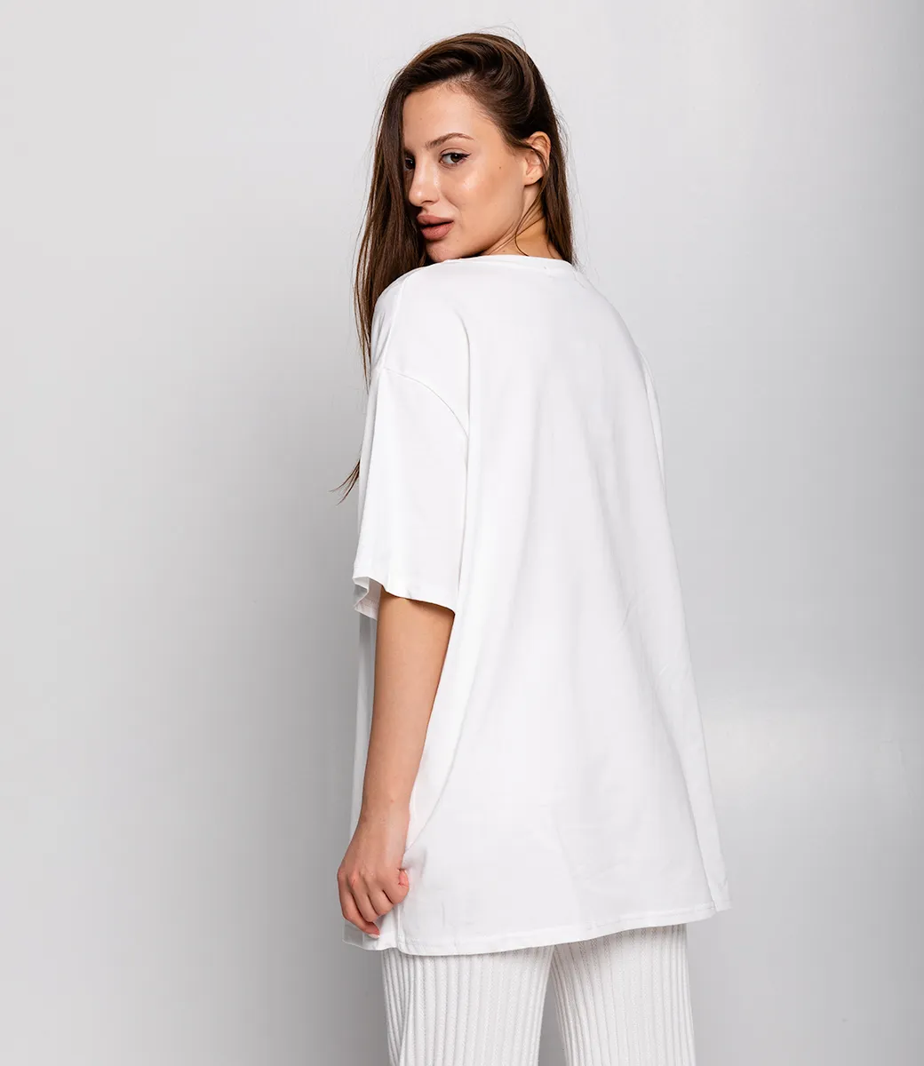 Футболка #КТ235 (1), белый - фото 3