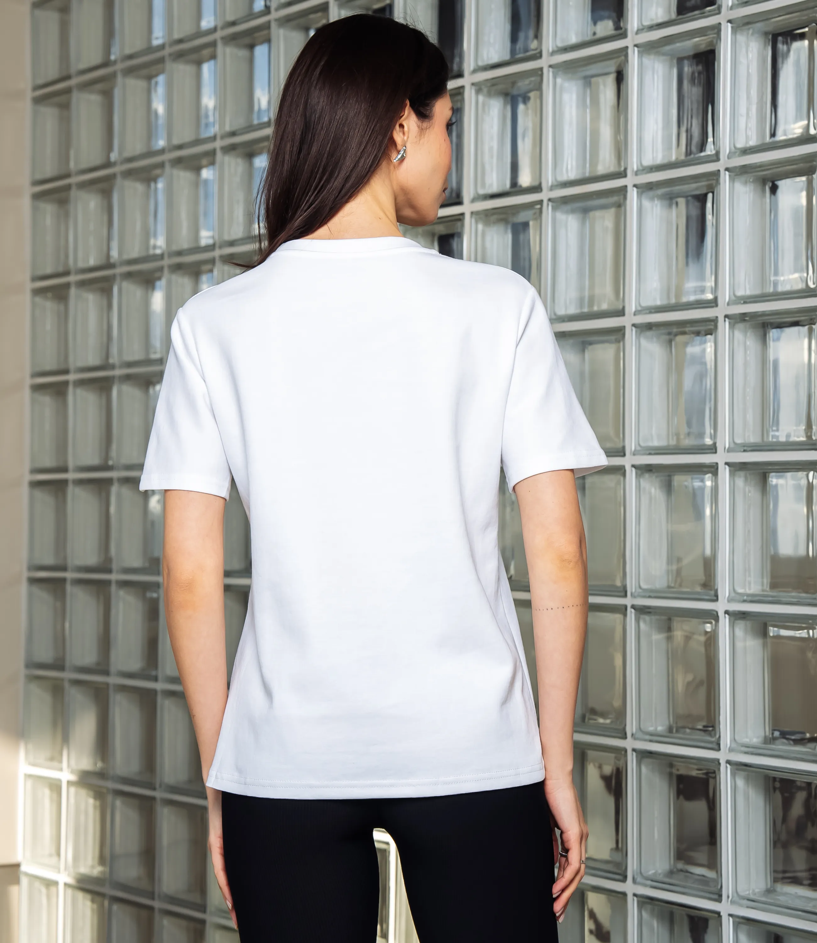 Футболка #КТ30815, белый - фото 3