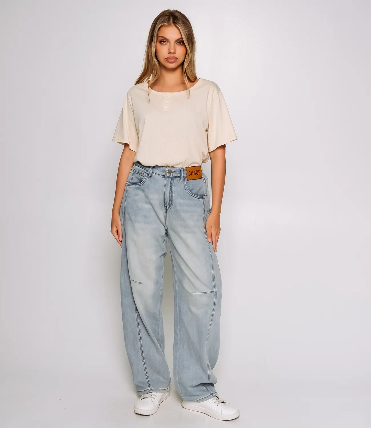 Джинсы #КТ25032, голубой - фото 1