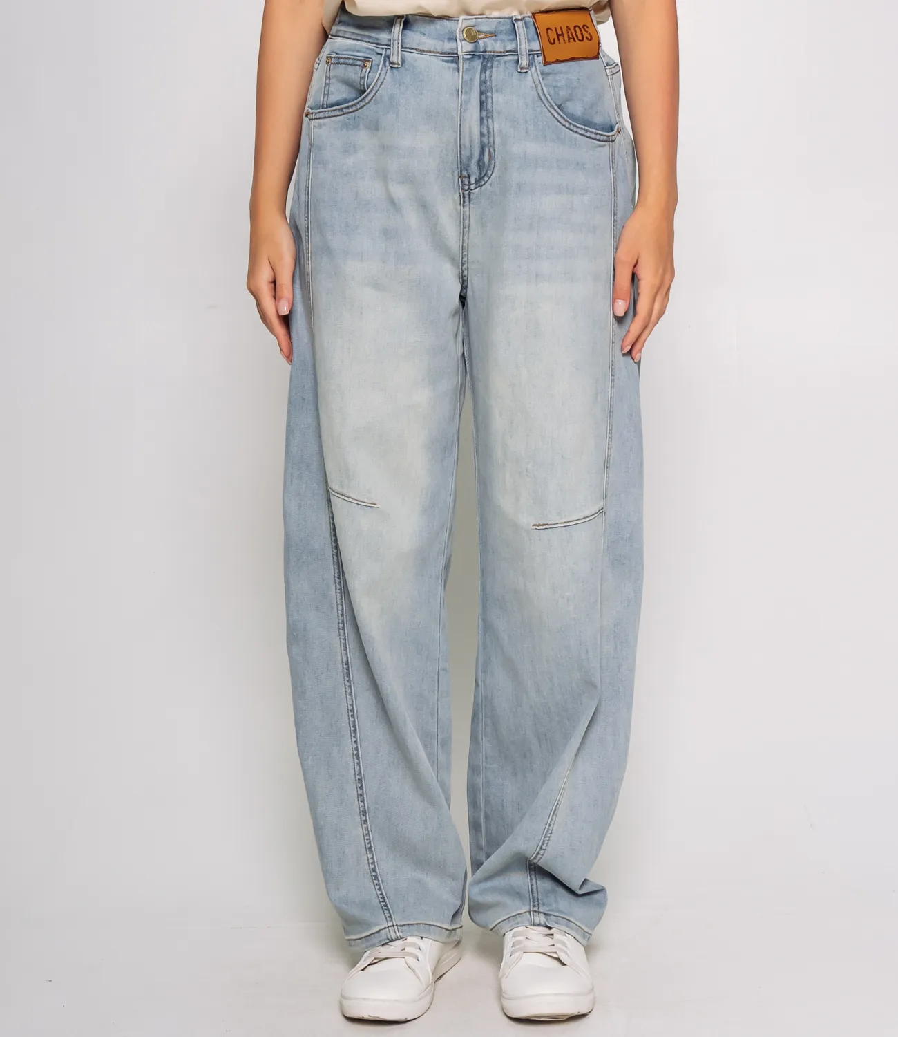 Джинсы #КТ25032, голубой - фото 2