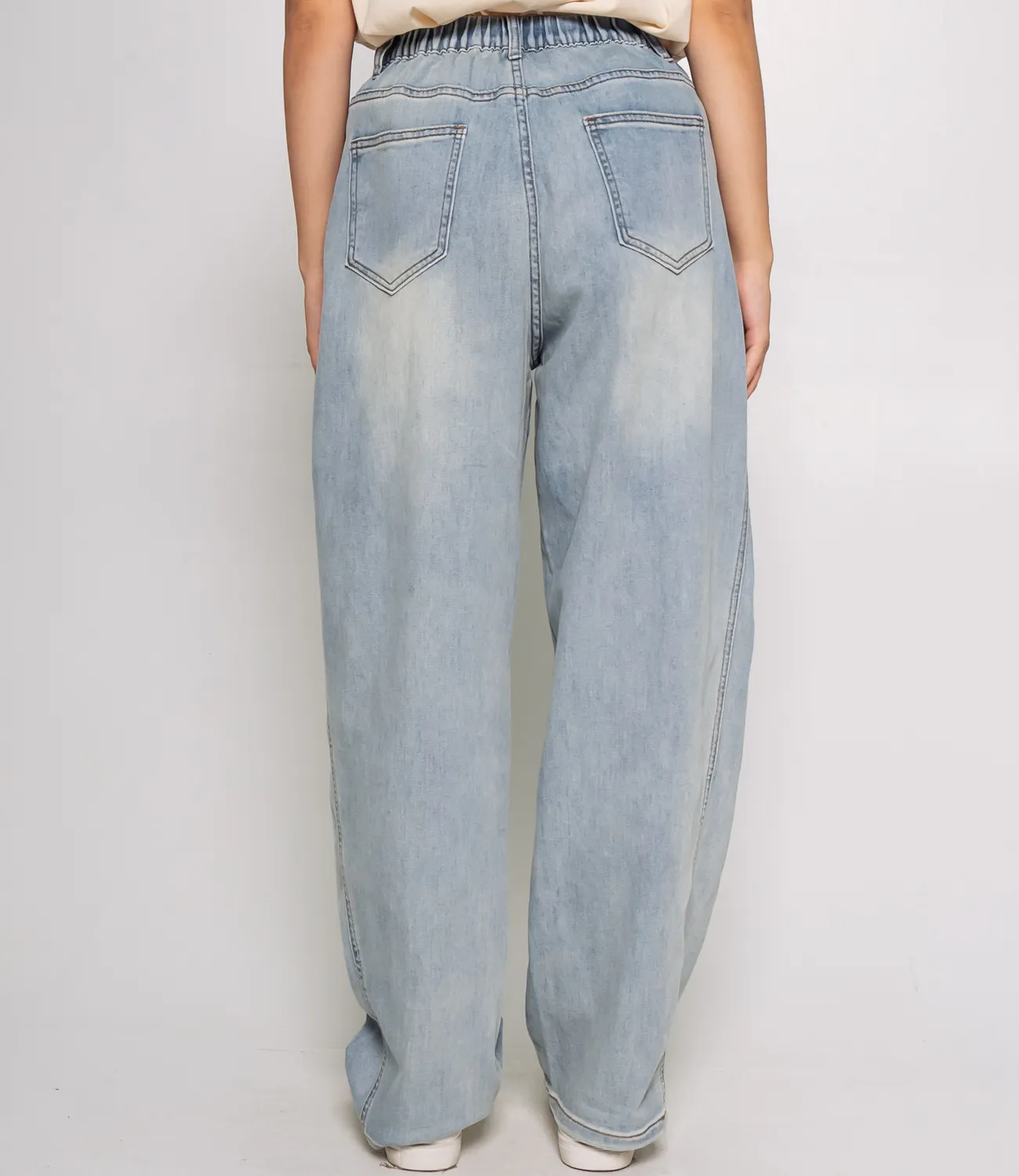 Джинсы #КТ25032, голубой - фото 4