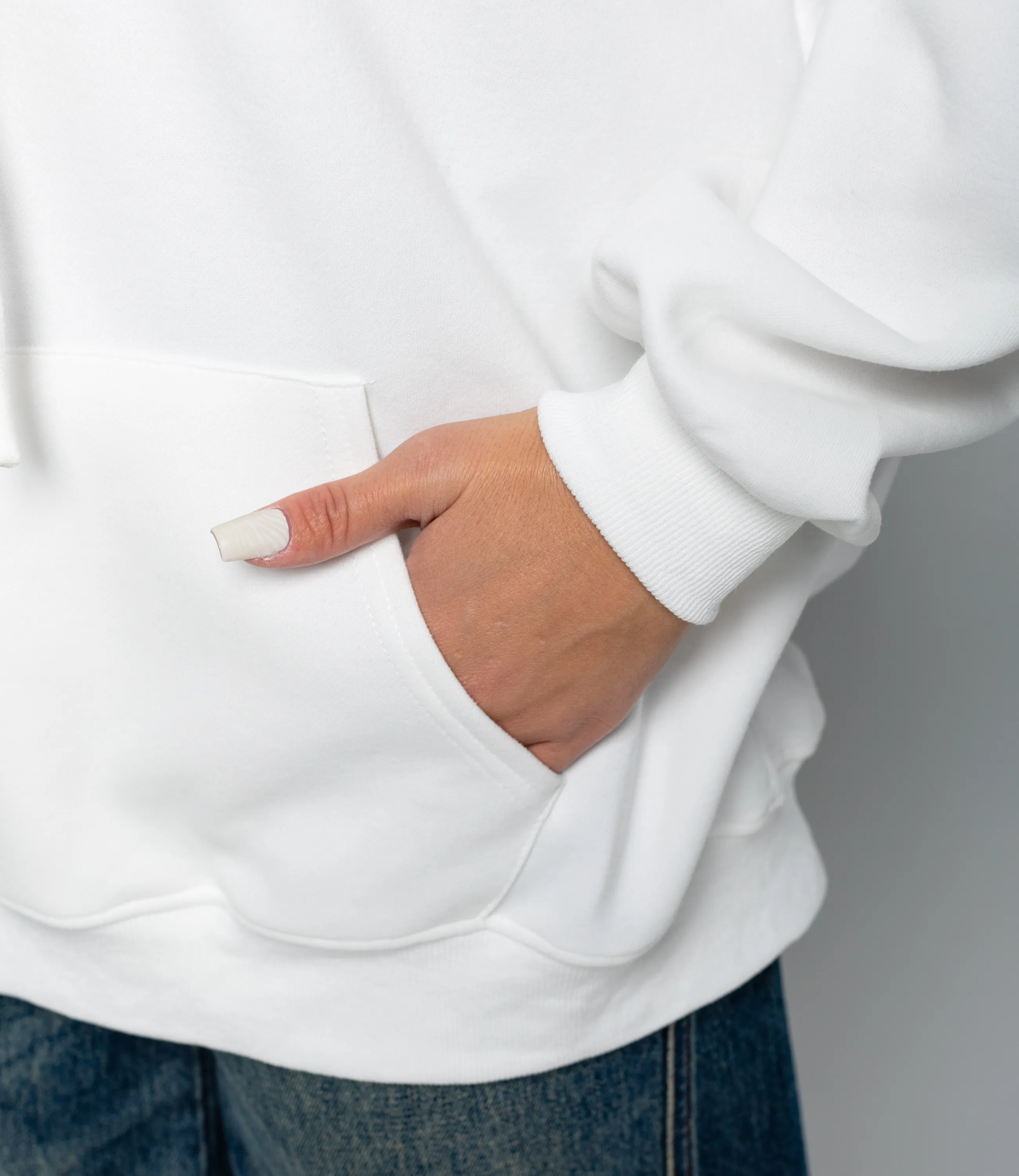 Худи #КТ3629, белый - фото 5