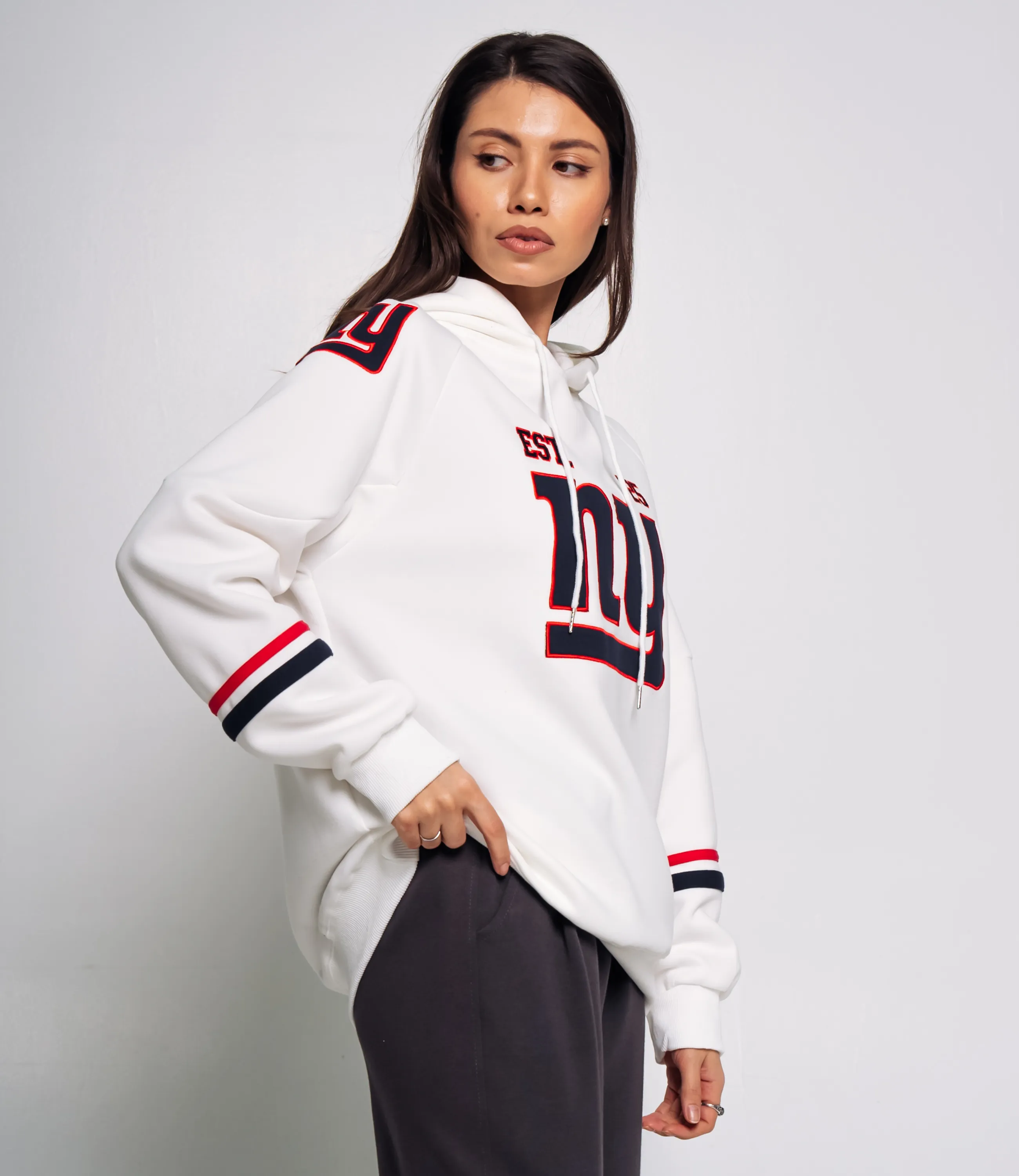 Худи #КТ1780, белый - фото 2