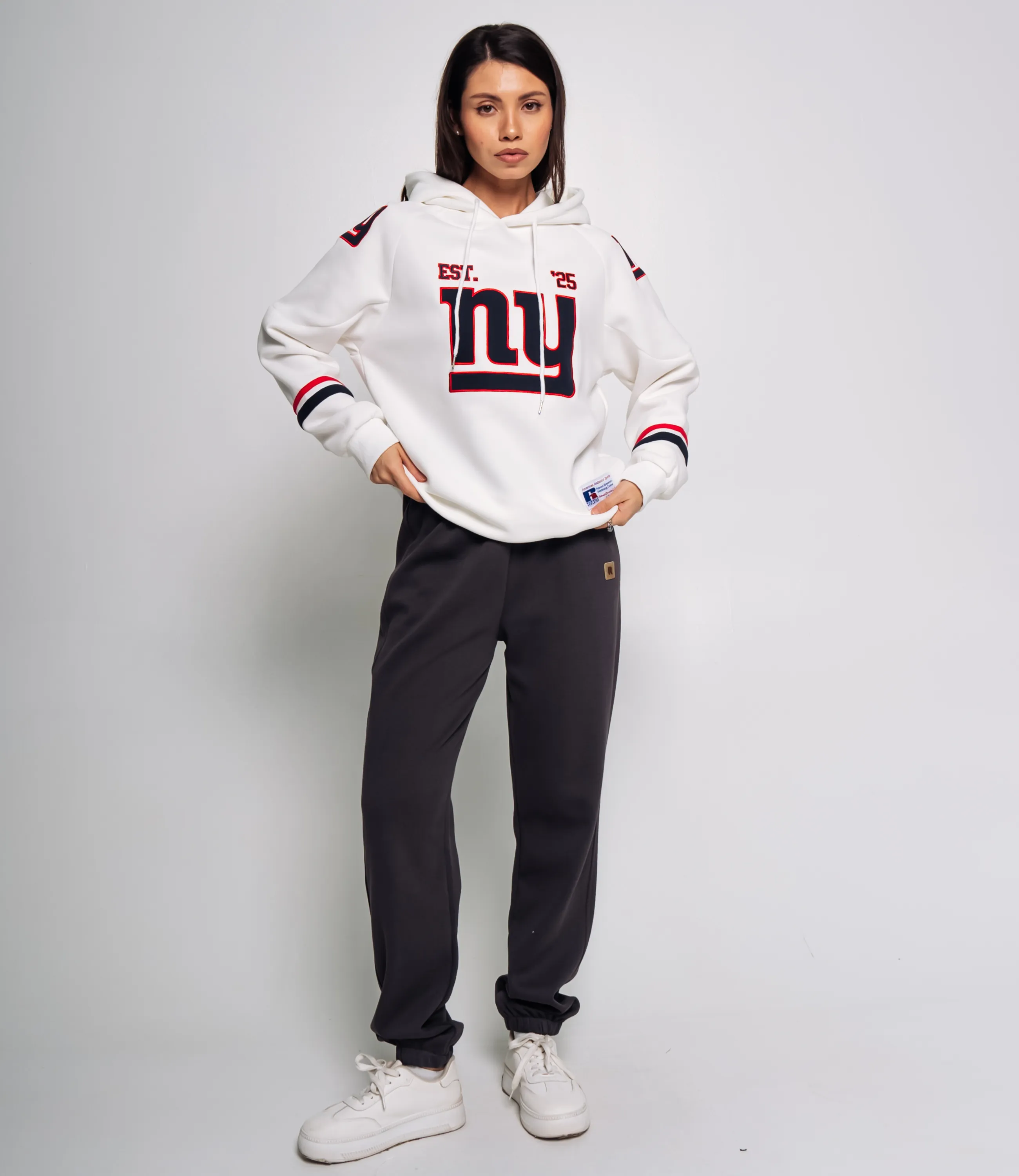 Худи #КТ1780, белый - фото 4