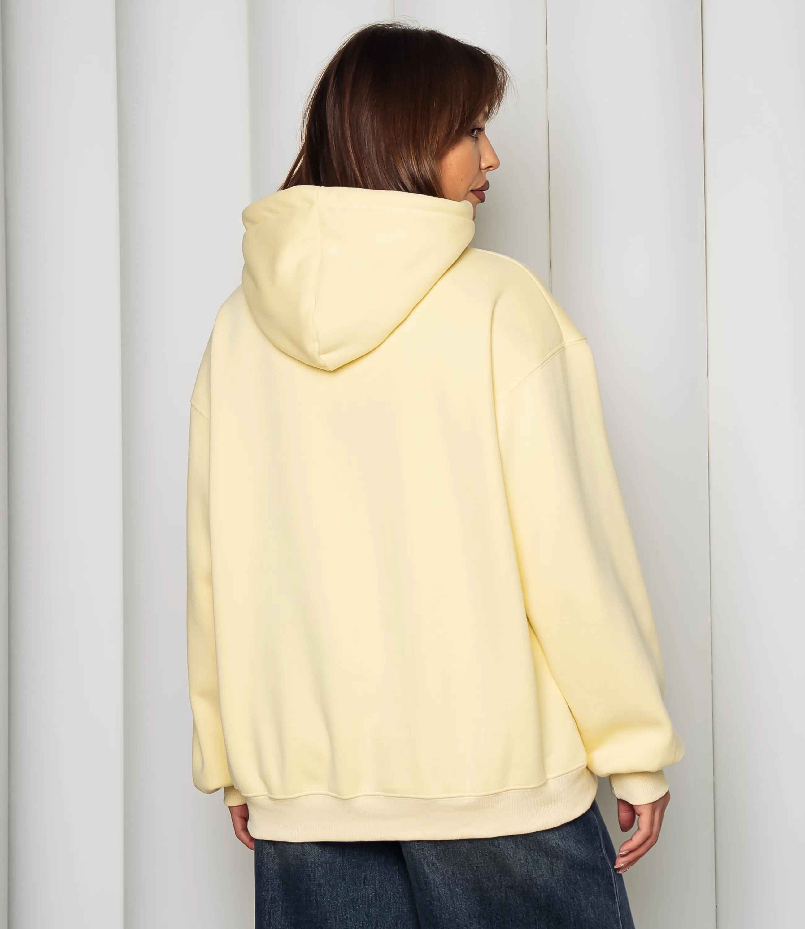 Худи #КТ2033 (3), светло-жёлтый - фото 3