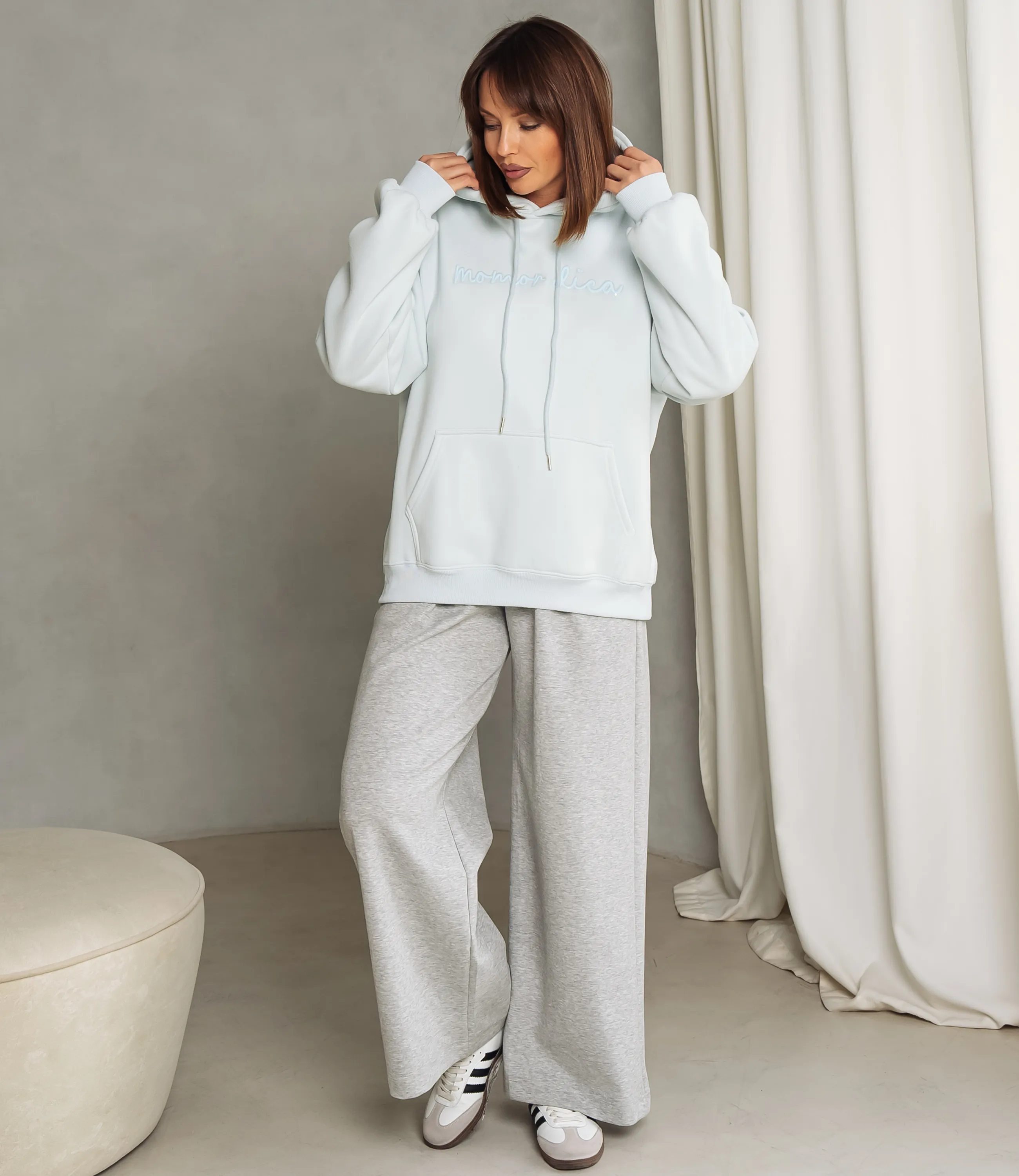 Худи #КТ2033 (3), светло-голубой - фото 4