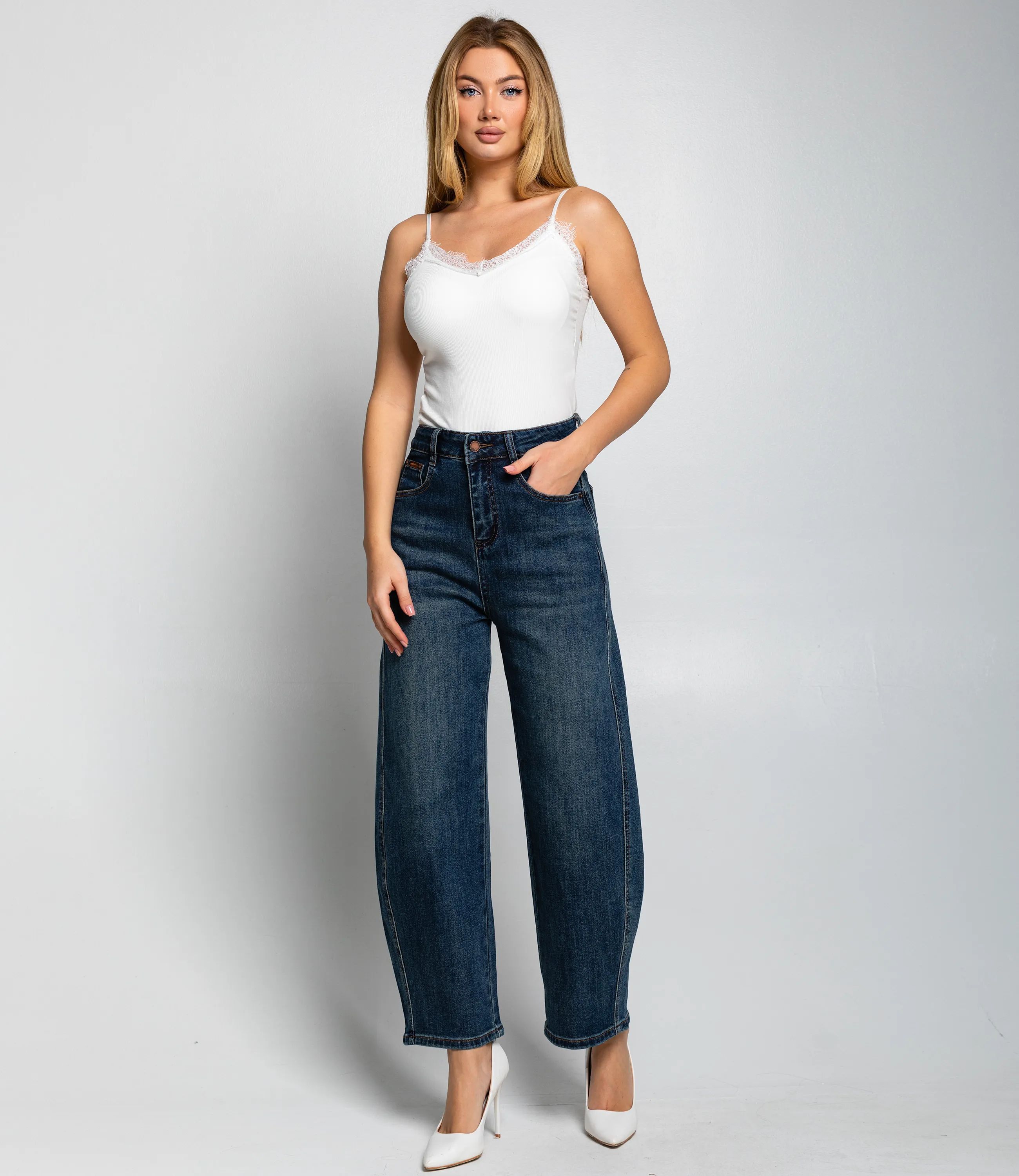 Джинсы #КТ88069, синий - фото 1