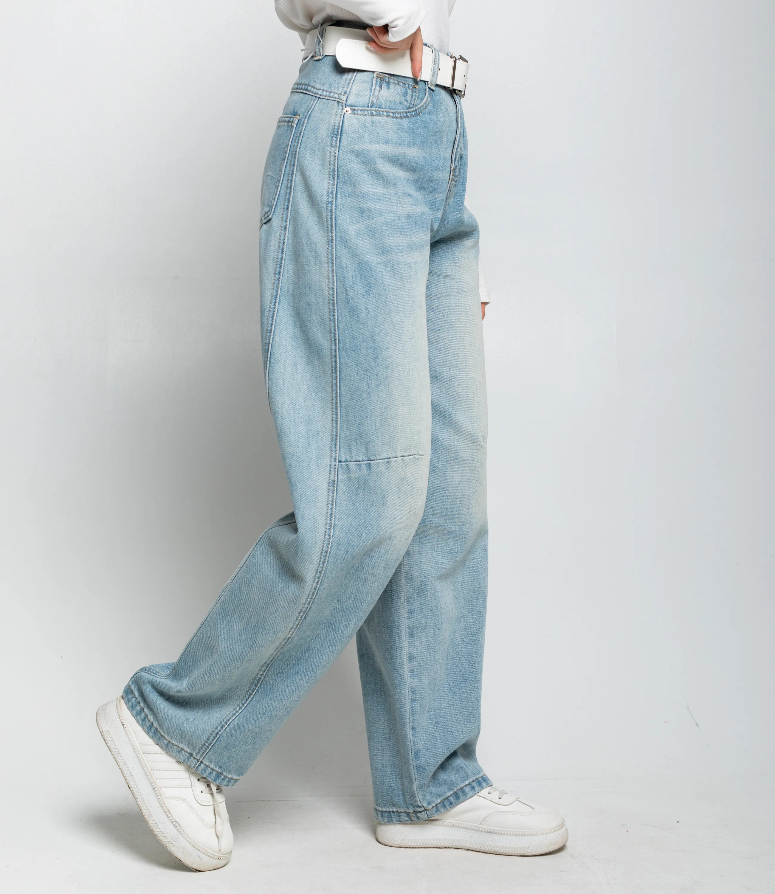 Джинсы #КТ5038 (1), голубой - фото 3