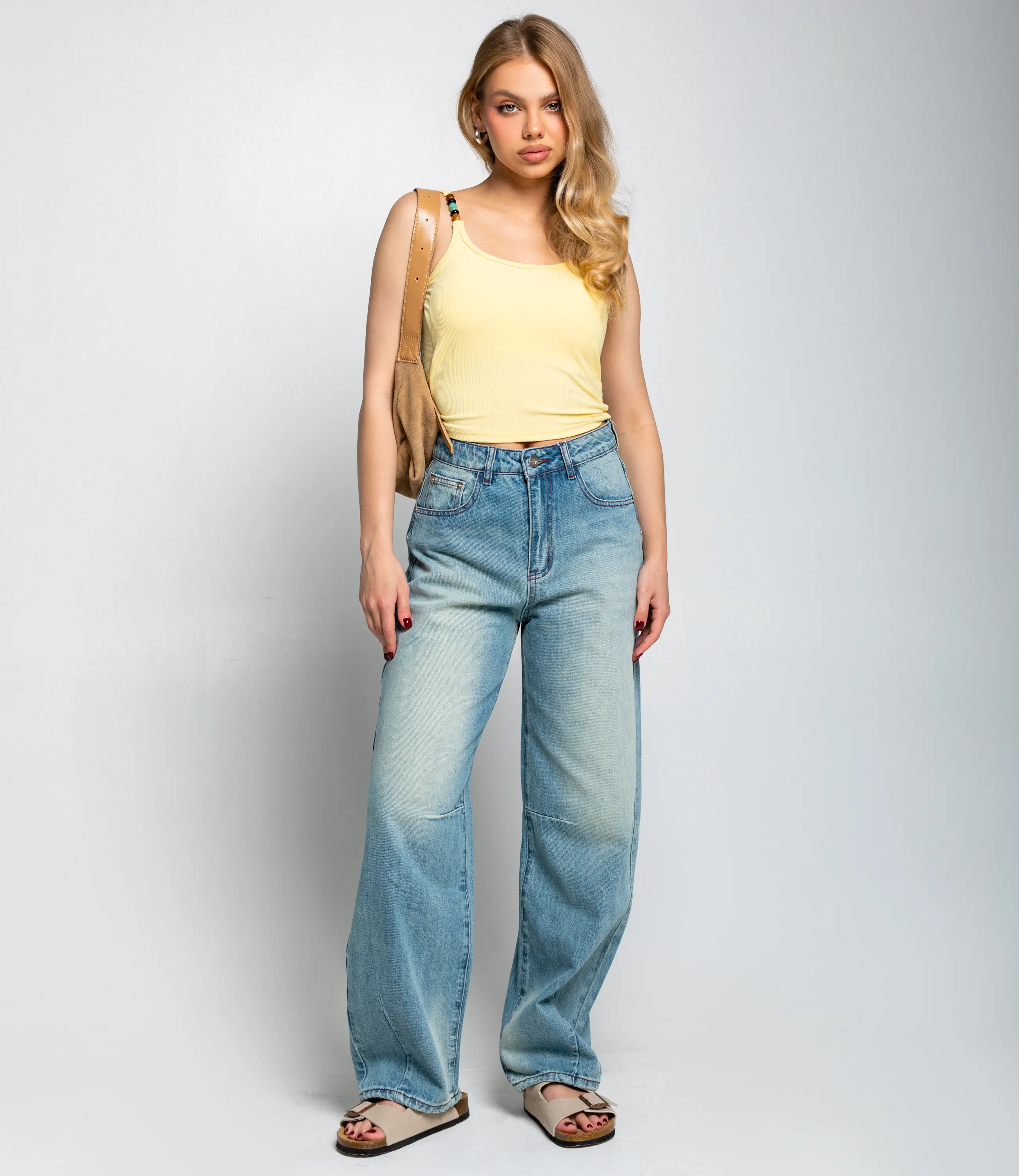 Джинсы #КТ1200 (1), голубой - фото 1