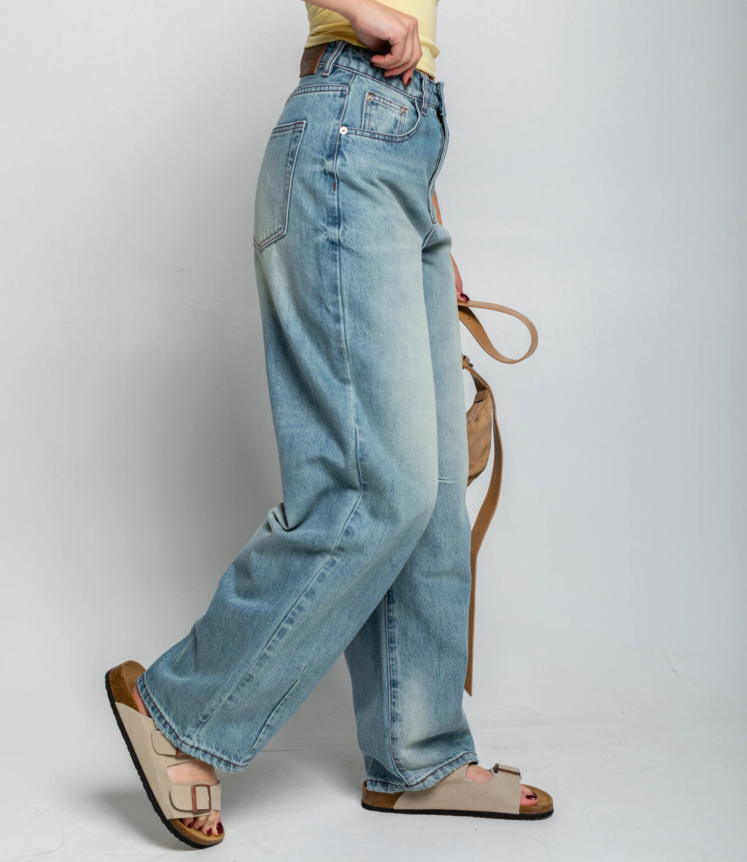 Джинсы #КТ1200 (1), голубой - фото 3