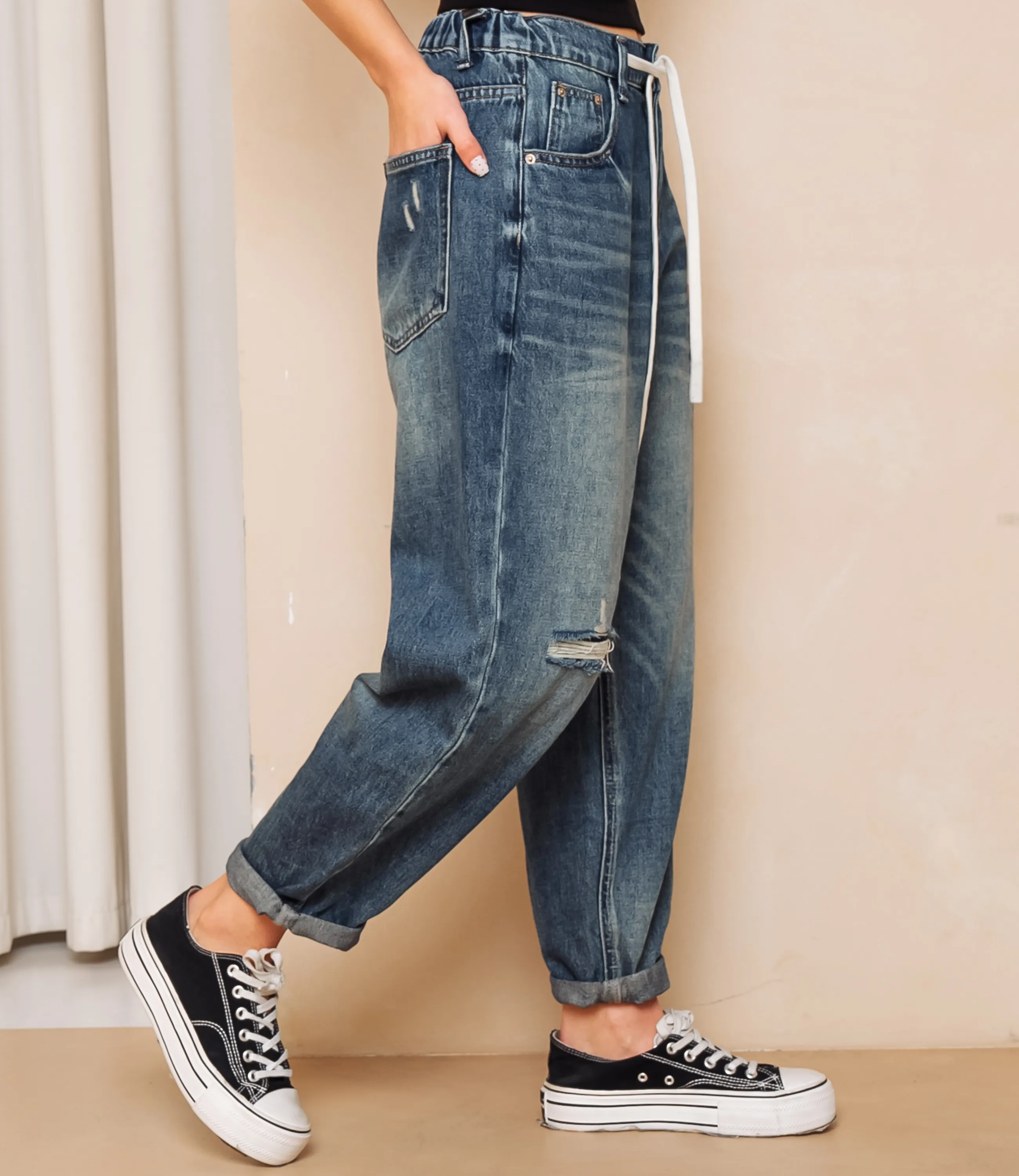 Джинсы #КТ8668 (2), синий - фото 3