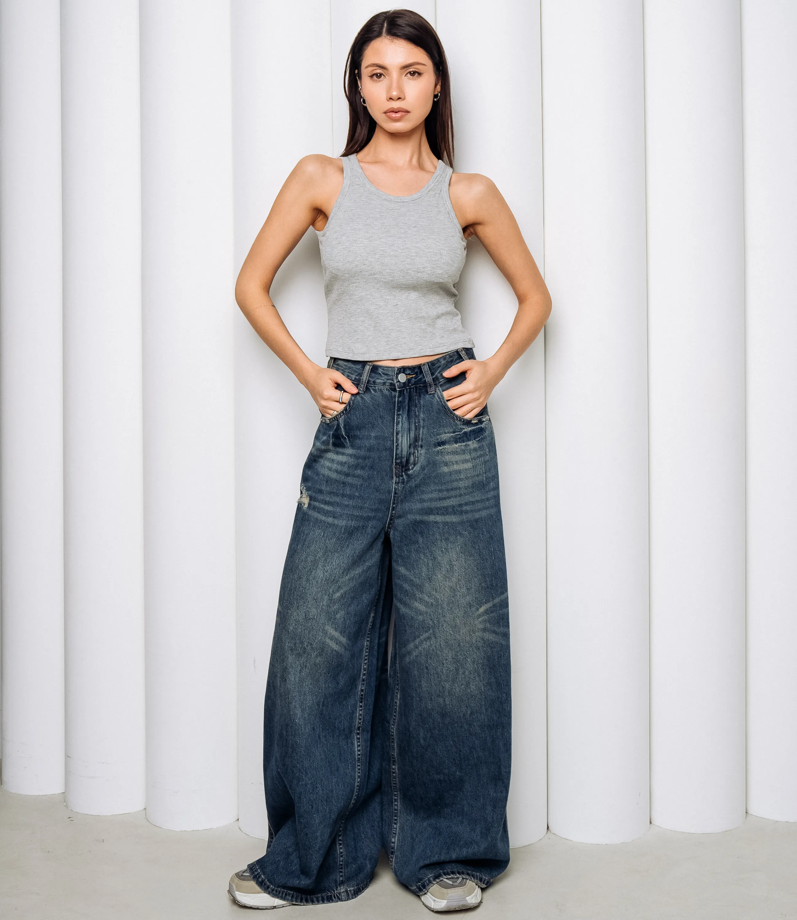 Джинсы #КТ2691 (1), синий - фото 1