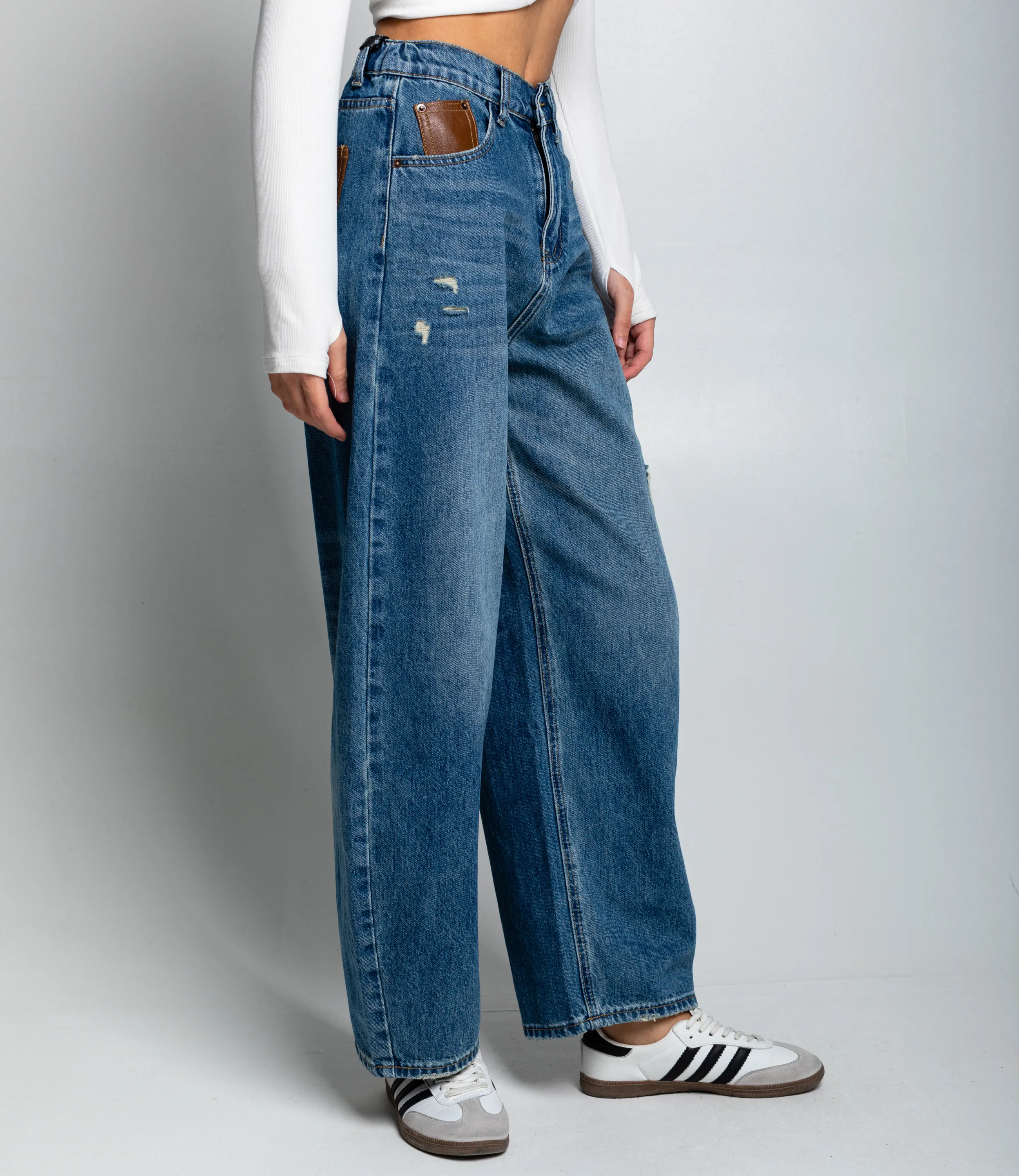 Джинсы #КТ8661 (1), синий - фото 3